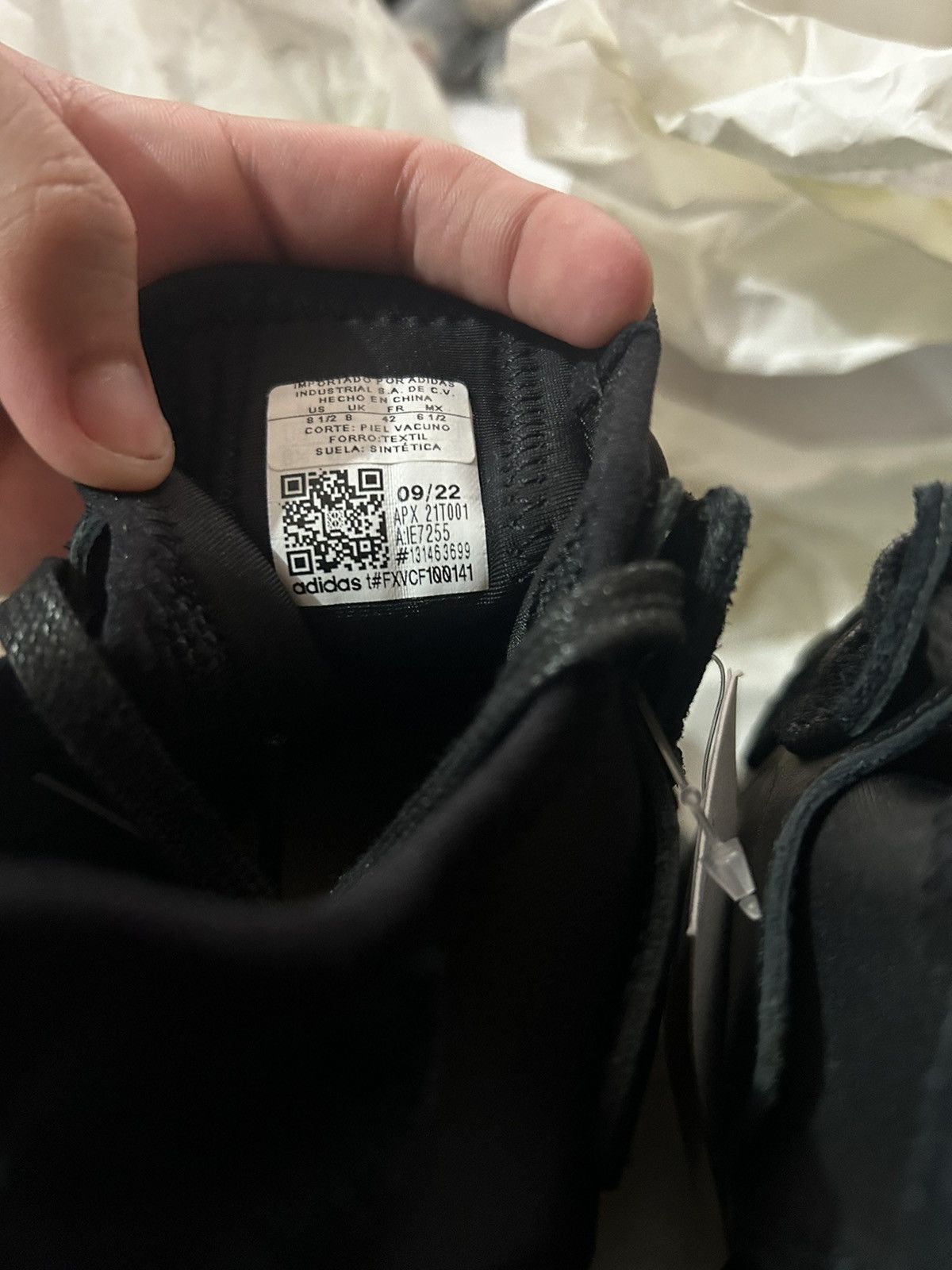 Adidas × Yohji Yamamoto Yohji Yamamoto Y3 Kaiwa Black Size US 8.5 / EU 41-42 - 6 Thumbnail