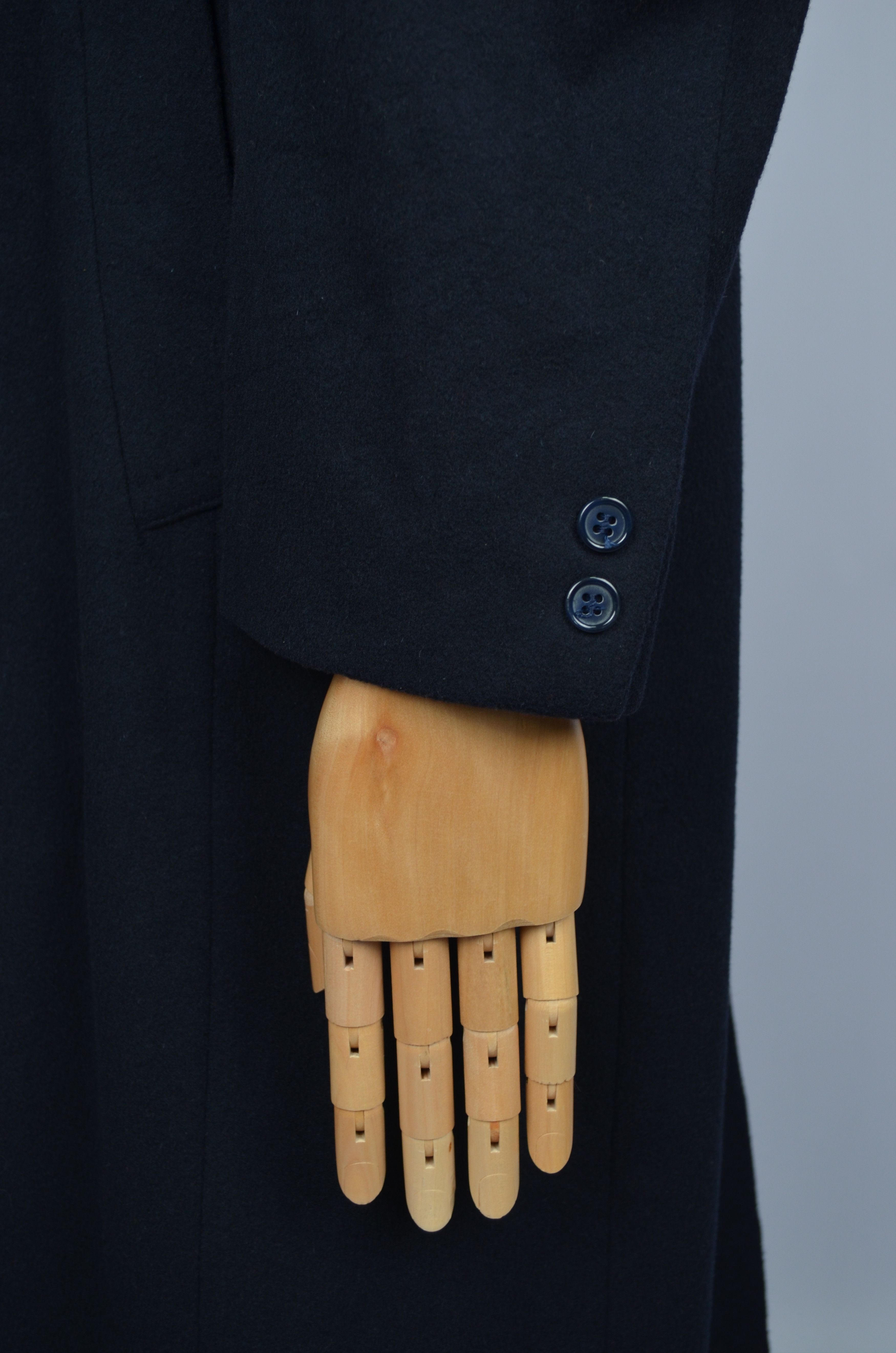 Vintage × Yves Saint Laurent Yves Saint Laurent Diffusion Hommes Cashmere Coat Jacket Size US L / EU 52-54 / 3 - 7 Thumbnail