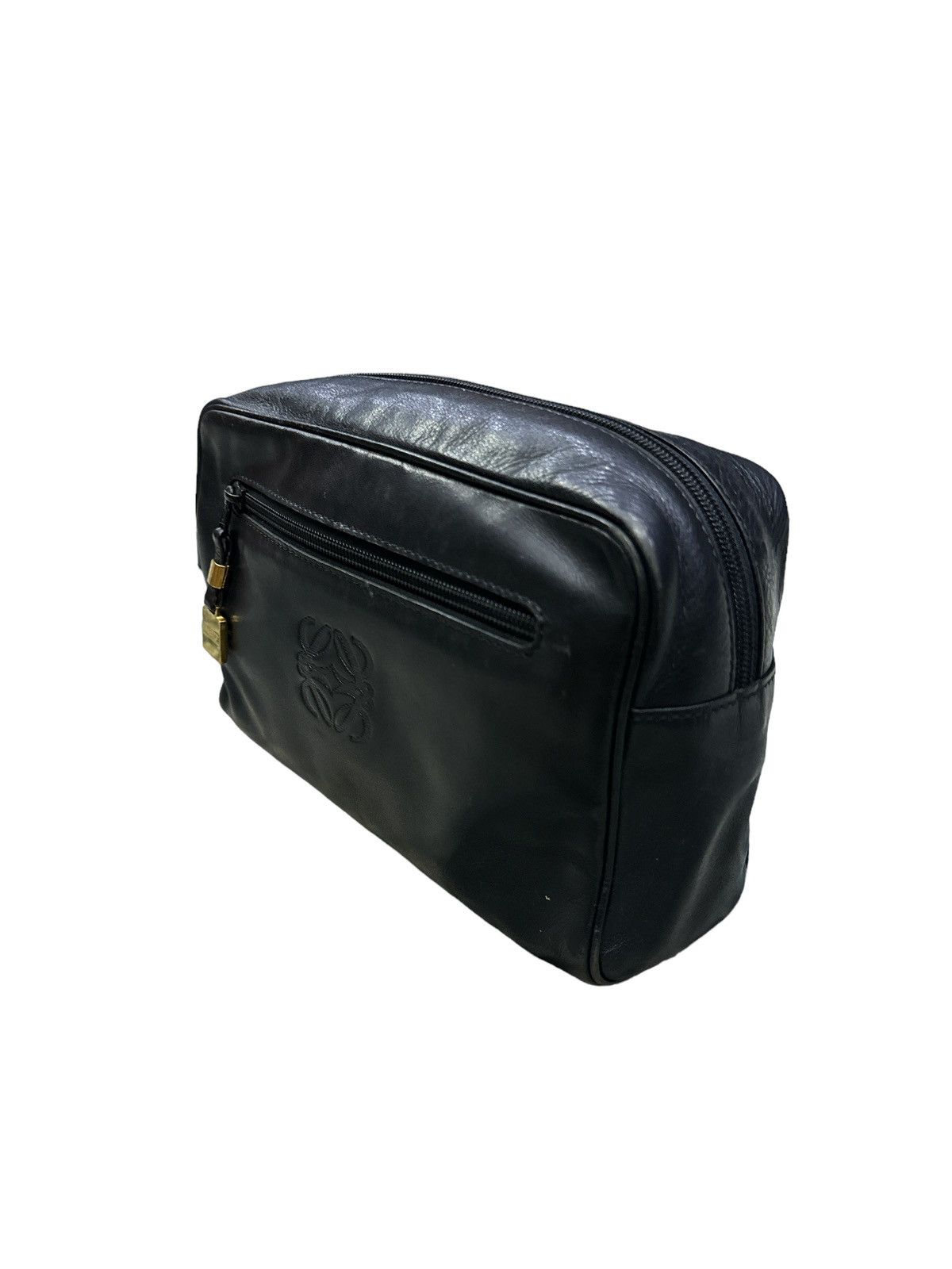 Loewe VINTAGE LOEWE FULL LEATHER CLUTCH BAG Size ONE SIZE - 3 Thumbnail