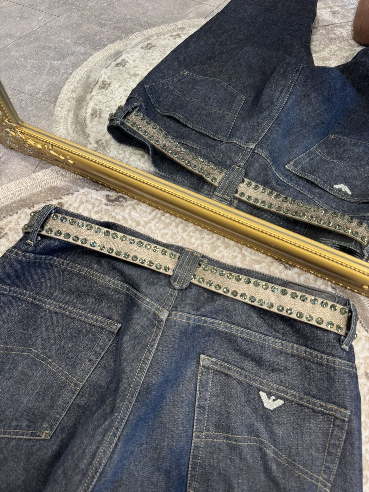 If Six Was Nine VTG Number Nine Y2K JAPANESE BELT GOTH PUNK RAVE KANYE STYLE Size ONE SIZE - 3 Thumbnail