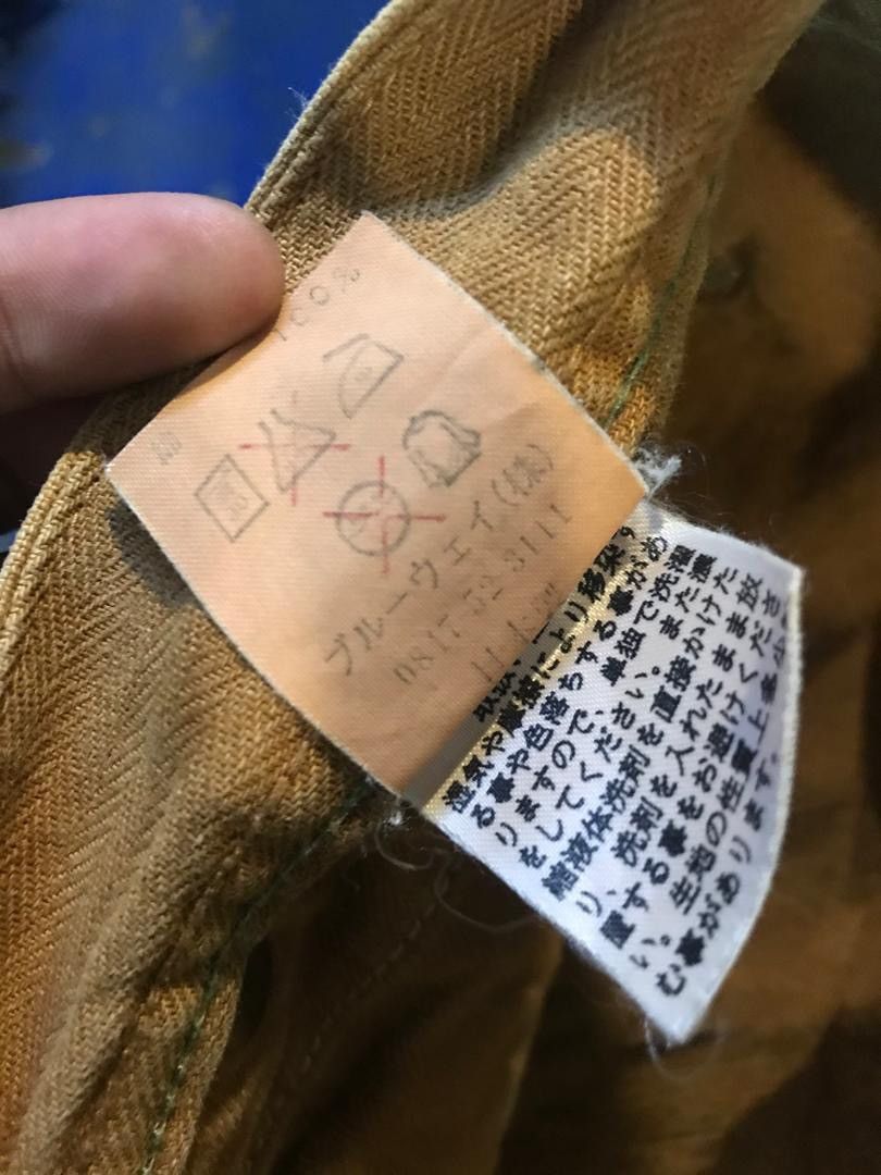 Blue Blue Japan × Hysteric Glamour × Vintage Blue Way japan 🇯🇵 carpenter Size US 35 - 7 Thumbnail