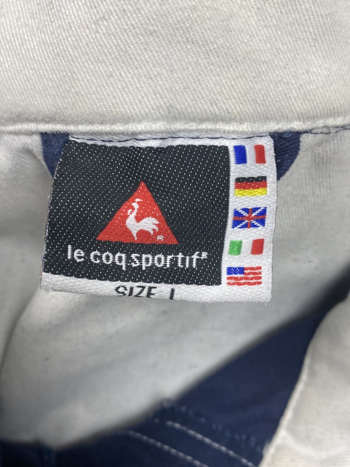 Le Coq Sportif Le Coq Sportif Manchester City MCFC Half Zip Jacket Vintage Size US L / EU 52-54 / 3 - 16 Thumbnail