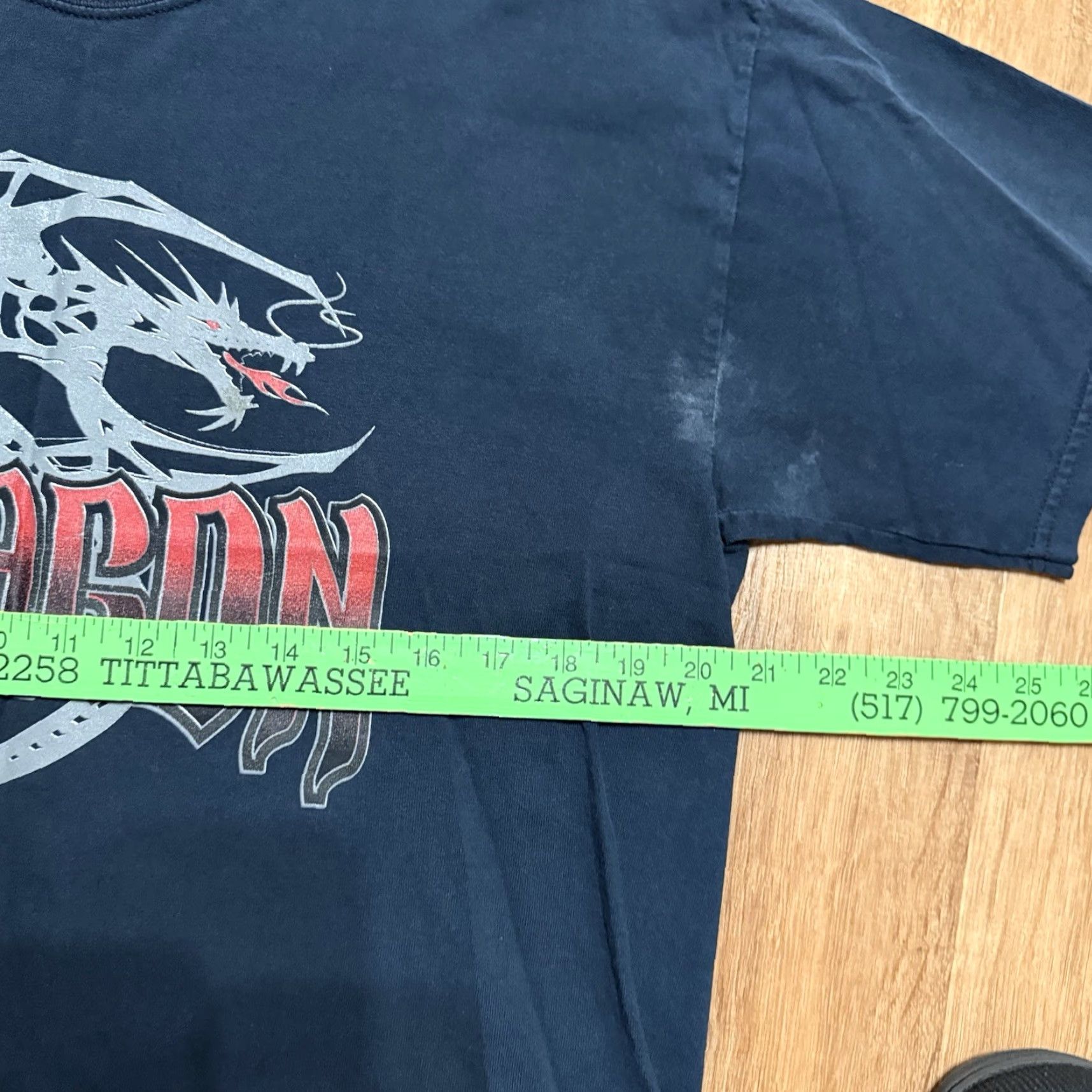 Vintage VINTAGE Polaris Racing Dragon T Shirt Mens Large L Black Cotton Crew Neck Short Sleeve Distressed Y2K Snowmobile Sports Men Size US L / EU 52-54 / 3 - 6 Thumbnail