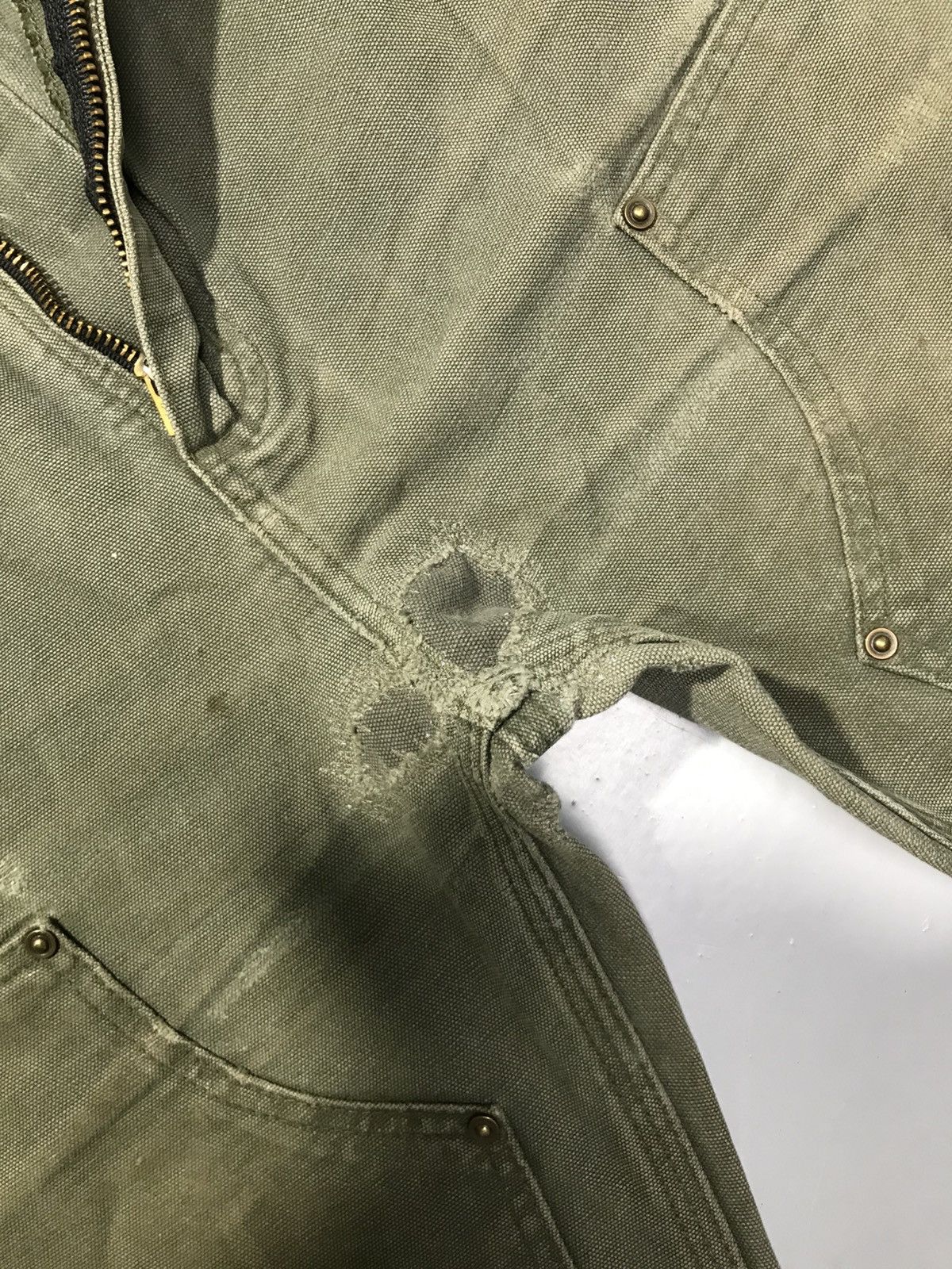 Carhartt Vintage carhartt EB136 MOS damaged carpenter Size US 34 / EU 50 - 8 Thumbnail