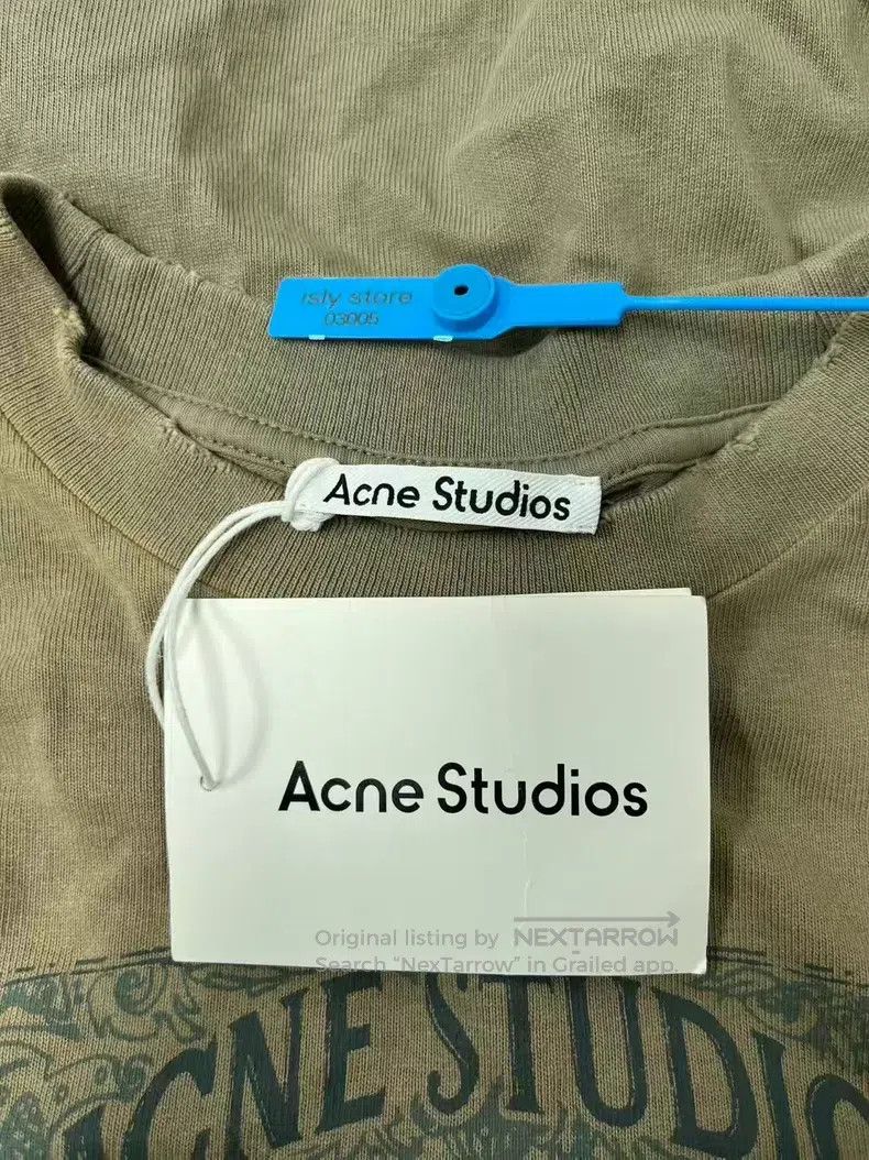 Acne Studios Acne Studios Layered Printed Loose Crewneck Letter Slouchy Size S / US 4 / IT 40 - 4 Thumbnail