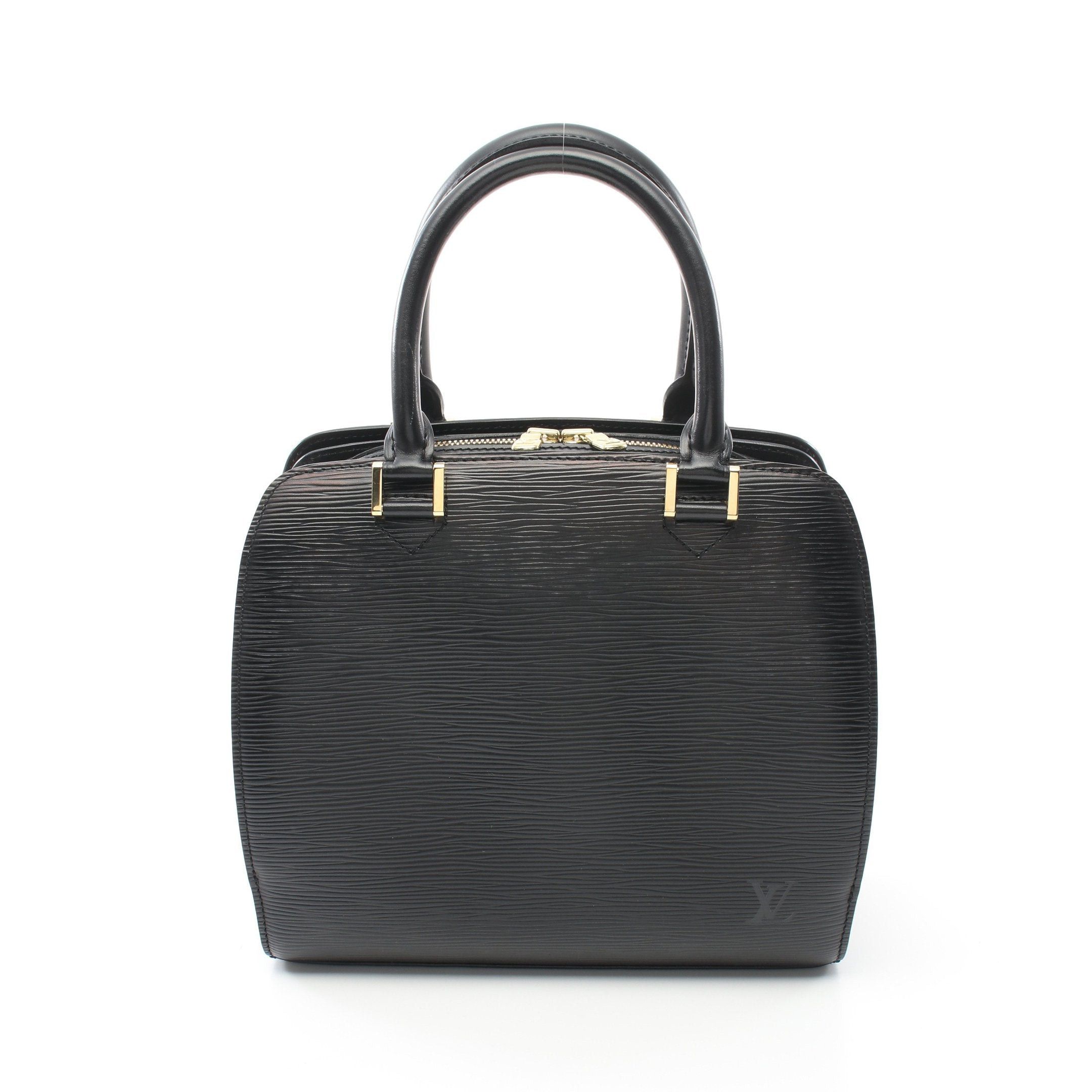 Louis Vuitton Louis Vuitton Pont Neuf Epi Noir Handbag Leather Black Size ONE SIZE - 1 Thumbnail