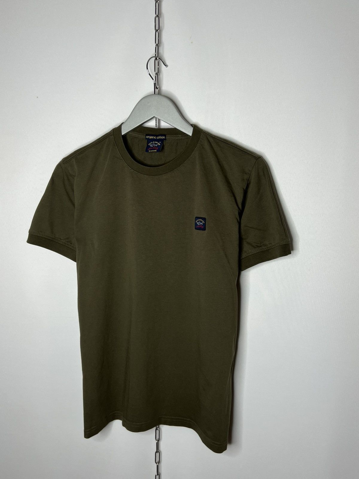 Paul & Shark 🔥 Paul Shark Luxury Based T-Shirt Tee Organic Cotton 🔥 Size US M / EU 48-50 / 2 - 2 Thumbnail