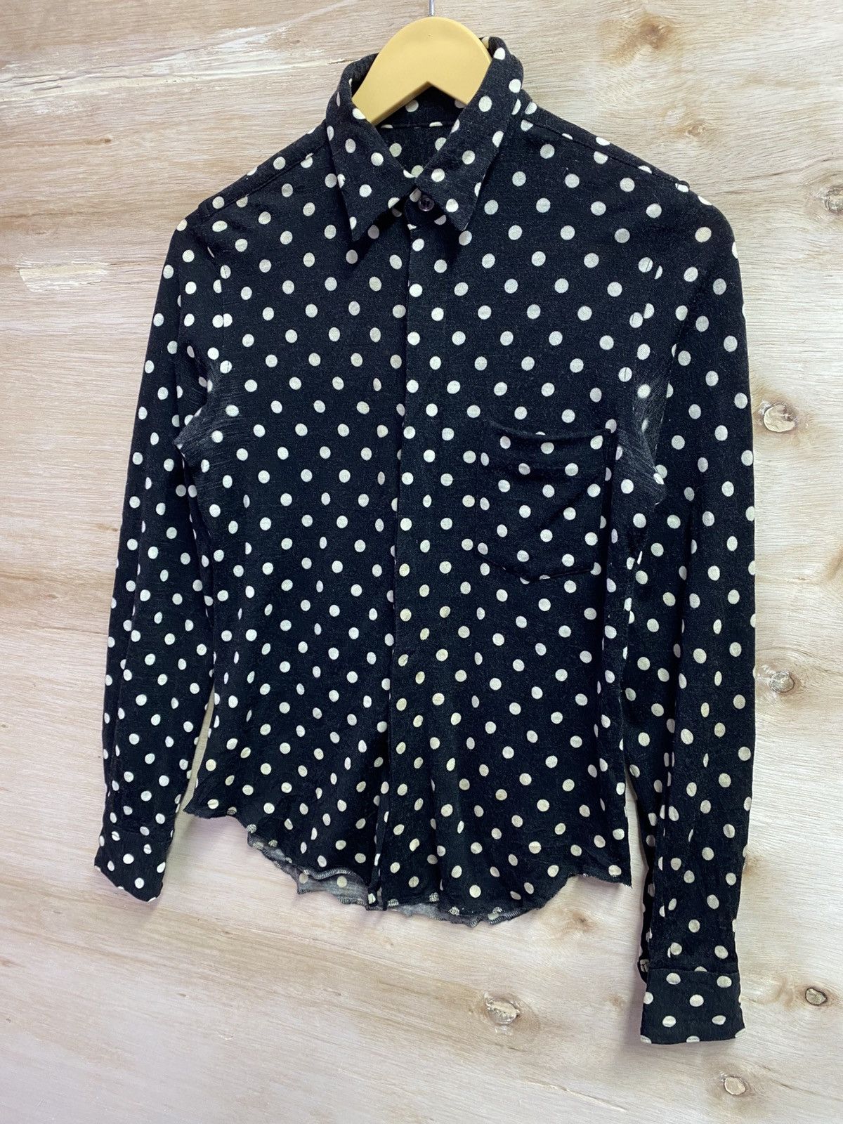 Comme des Garcons Comme des Garçons long-sleeved polka dot shirt. Size S / US 4 / IT 40 - 2 Thumbnail