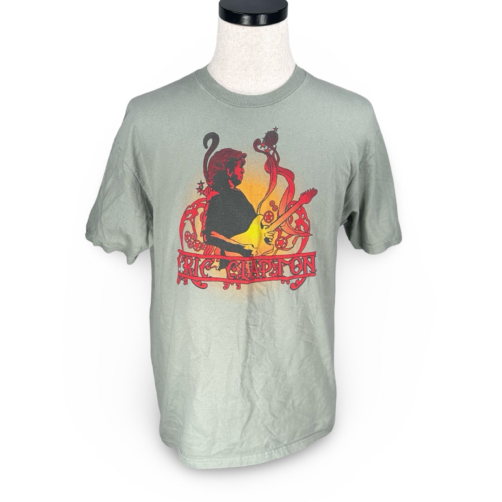 Other VTG Clapton World Tour 2006 2007 T-Shirt Men’s Large Green Size US L / EU 52-54 / 3 - 1 Thumbnail