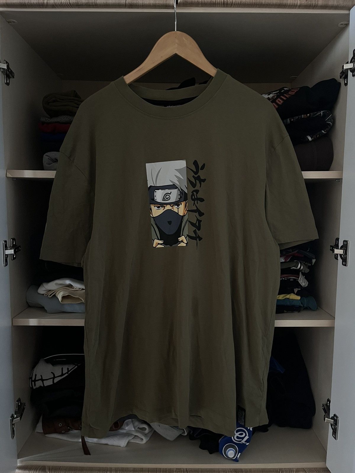 Anime Rare Naruto 2002 Kakasi Vintage Tee Size US XXL / EU 58 / 5 - 2 Thumbnail