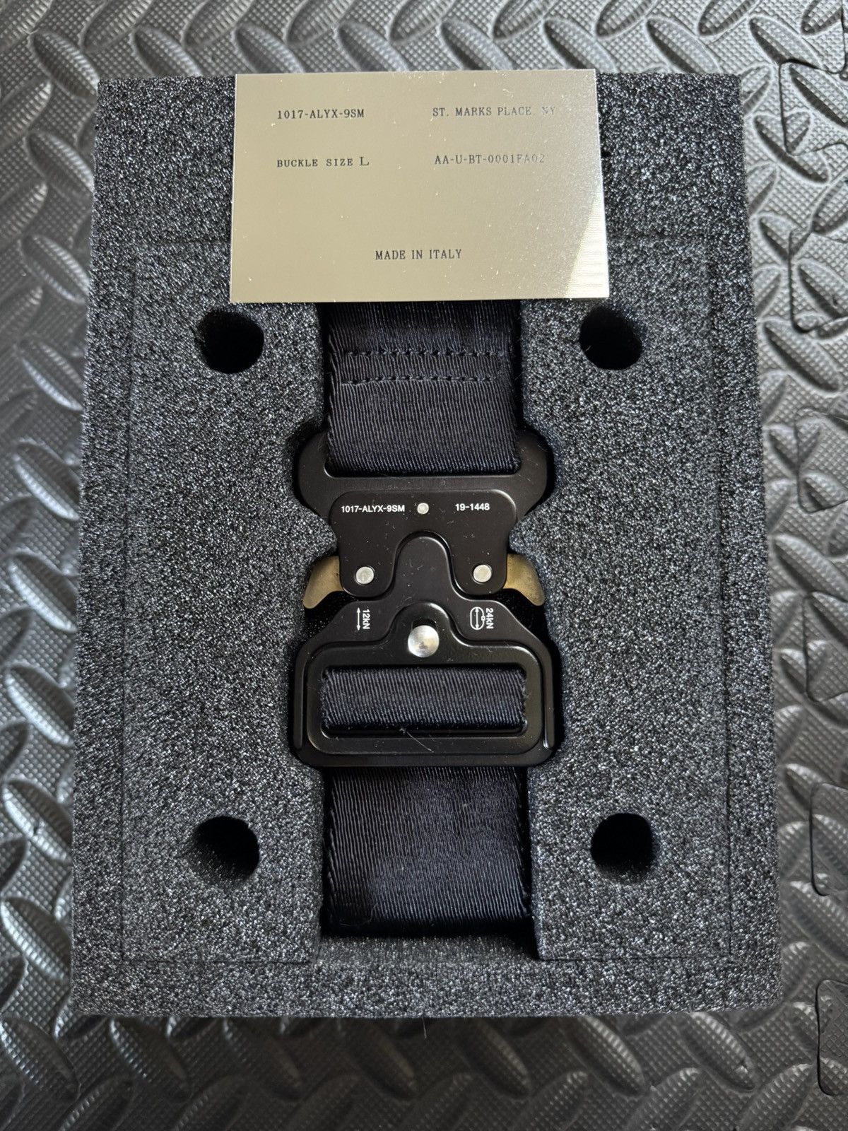 1017 ALYX 9SM ALYX Rollercoaster Belt Large Size ONE SIZE - 2 Thumbnail