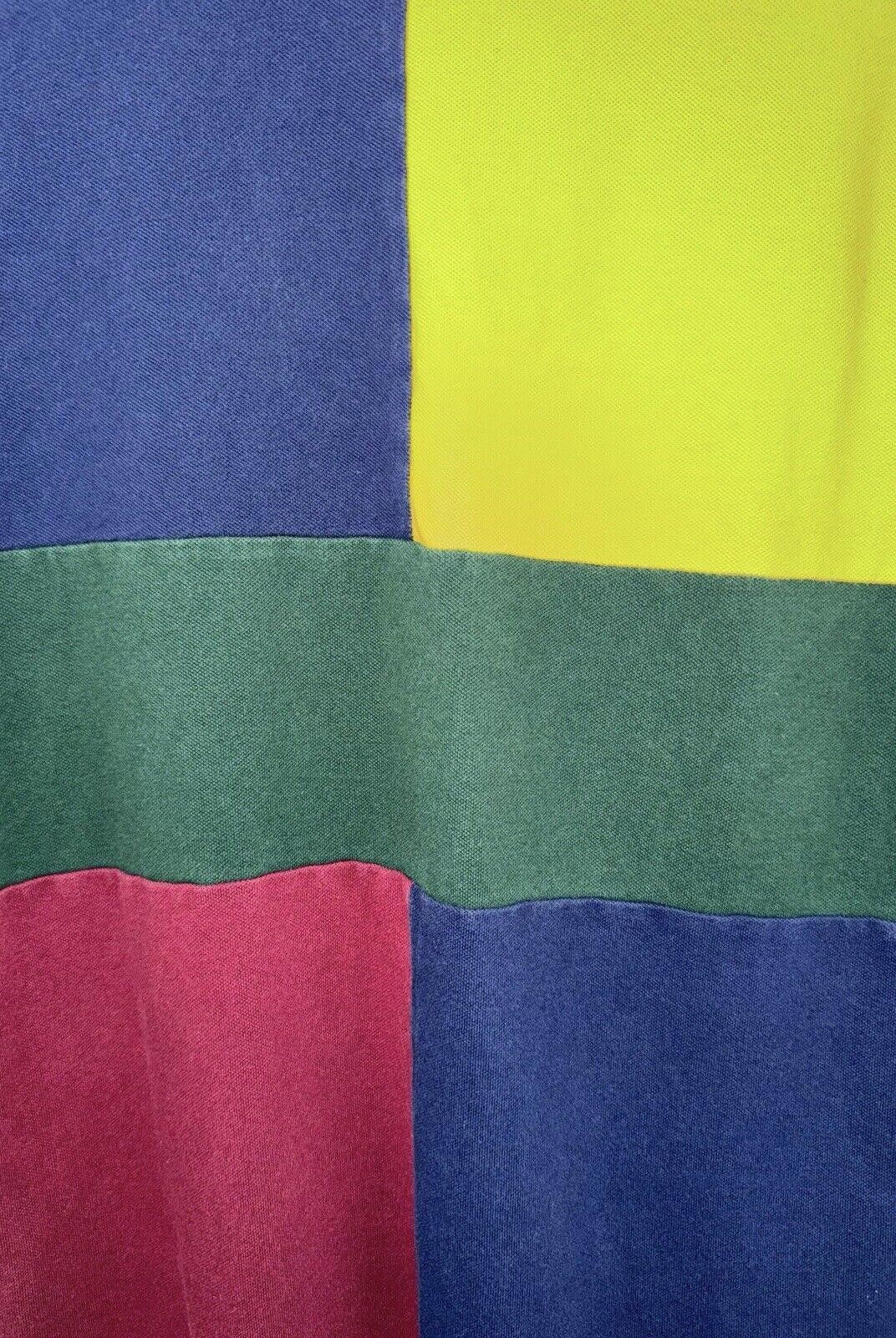 Polo Ralph Lauren Polo Ralph Lauren Spell Out Color Block Pinwheel Polo M Size US M / EU 48-50 / 2 - 5 Thumbnail