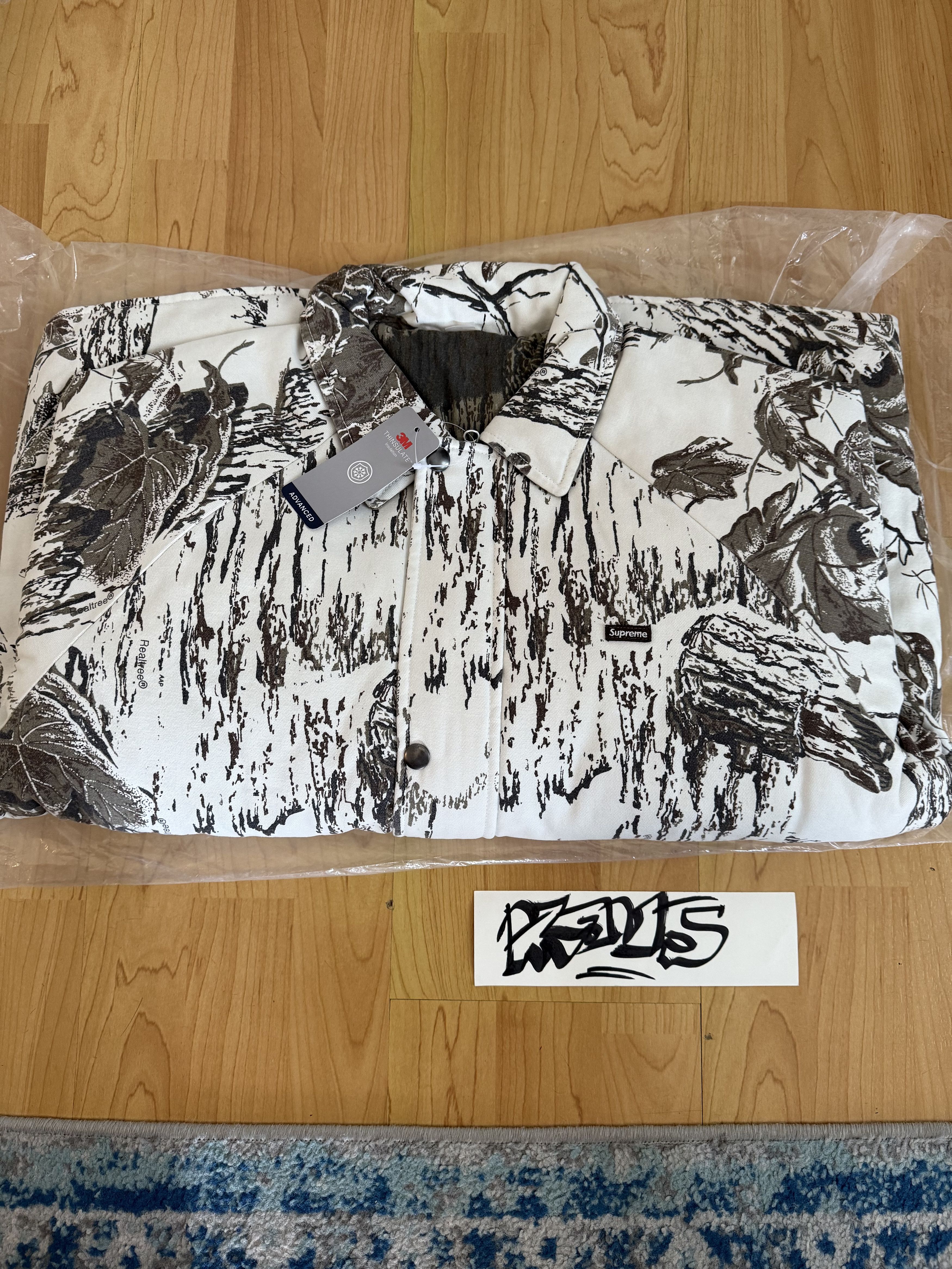 Supreme RealTree Reversible Quilted Work Jacket Supreme RealTree Reversible Quilted Work Jacket
