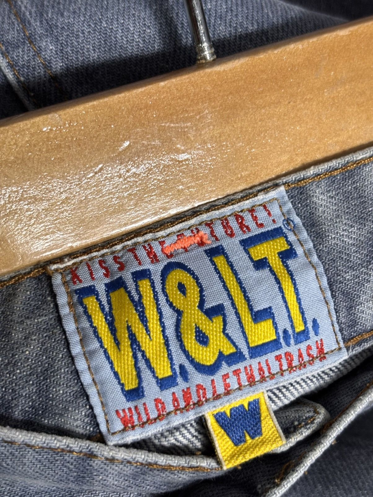 Walter Van Beirendonck W&LT Walter Van Beirendonck Denim Jeans Size US 30 / EU 46 - 2 Thumbnail