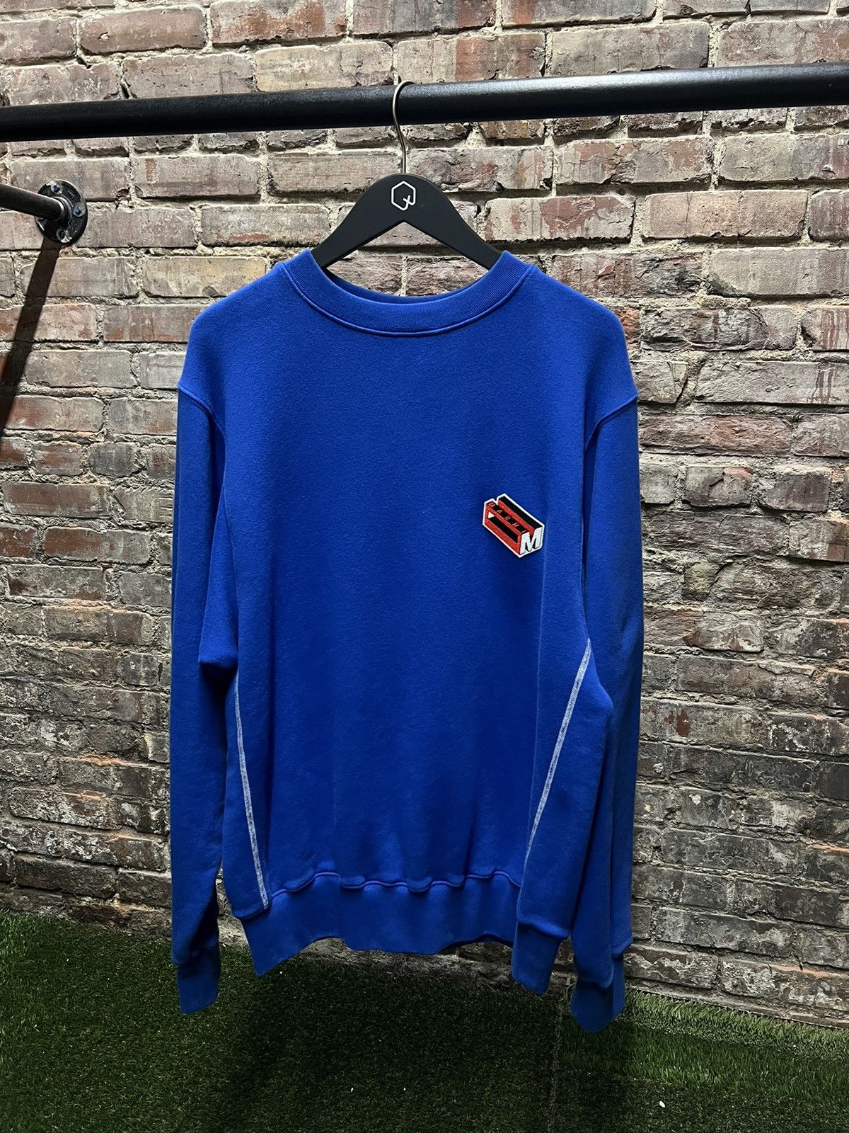 Marni Marni Block Logo Crewneck Sweatshirt Size US M / EU 48-50 / 2 - 1 Thumbnail