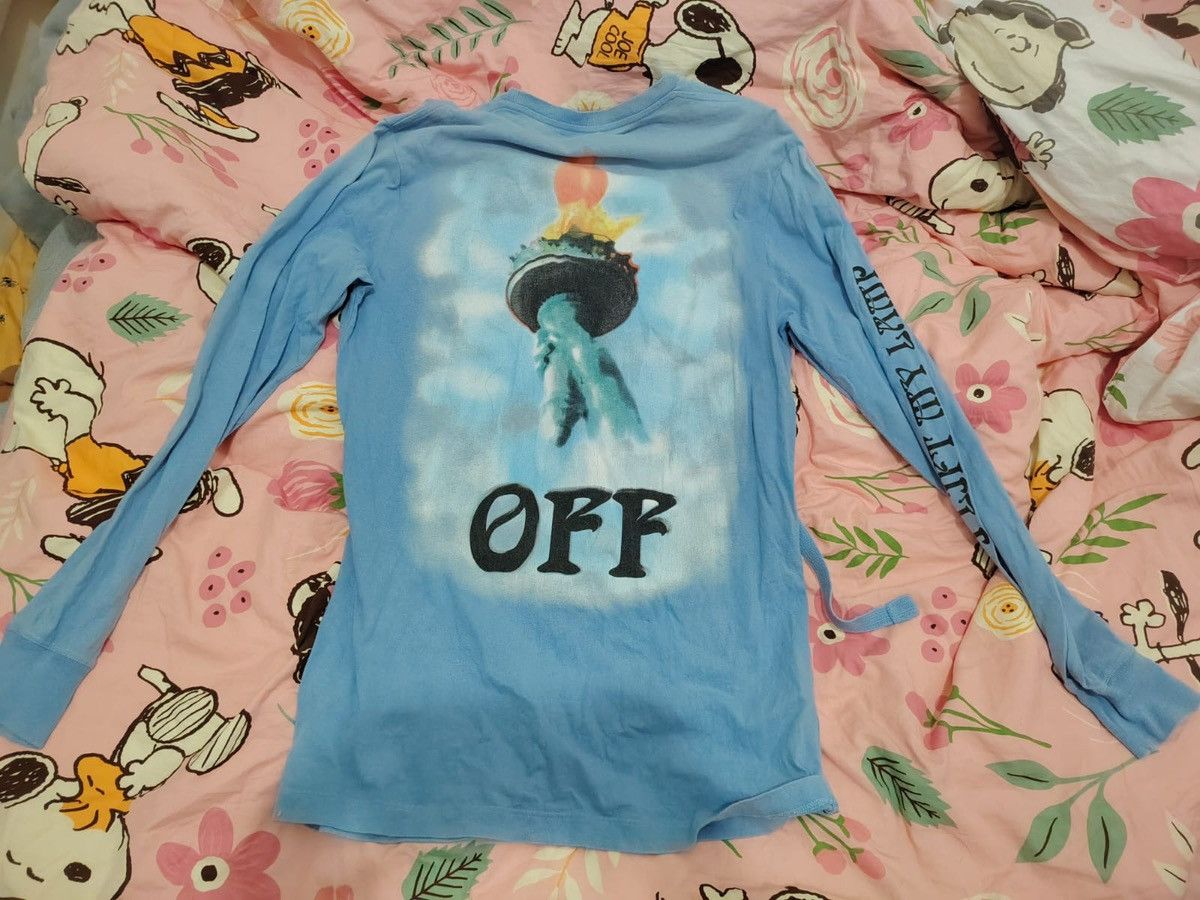 Off-White Off white printed long sleeves tee Size US L / EU 52-54 / 3 - 2 Thumbnail