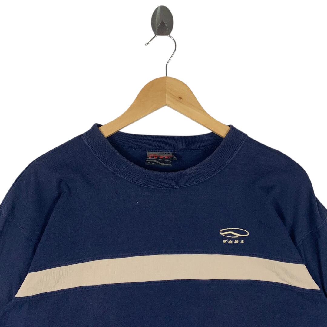 Vans Vintage 90s Vans "Since 66" Long Sleeve Stripe Tee Size US L / EU 52-54 / 3 - 2 Thumbnail