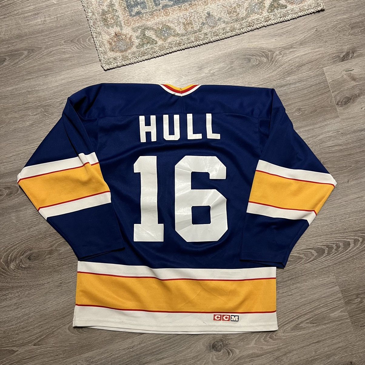Vintage Vintage St. Louis blue Brett hull hockey jersey Size US M / EU 48-50 / 2 - 5 Thumbnail