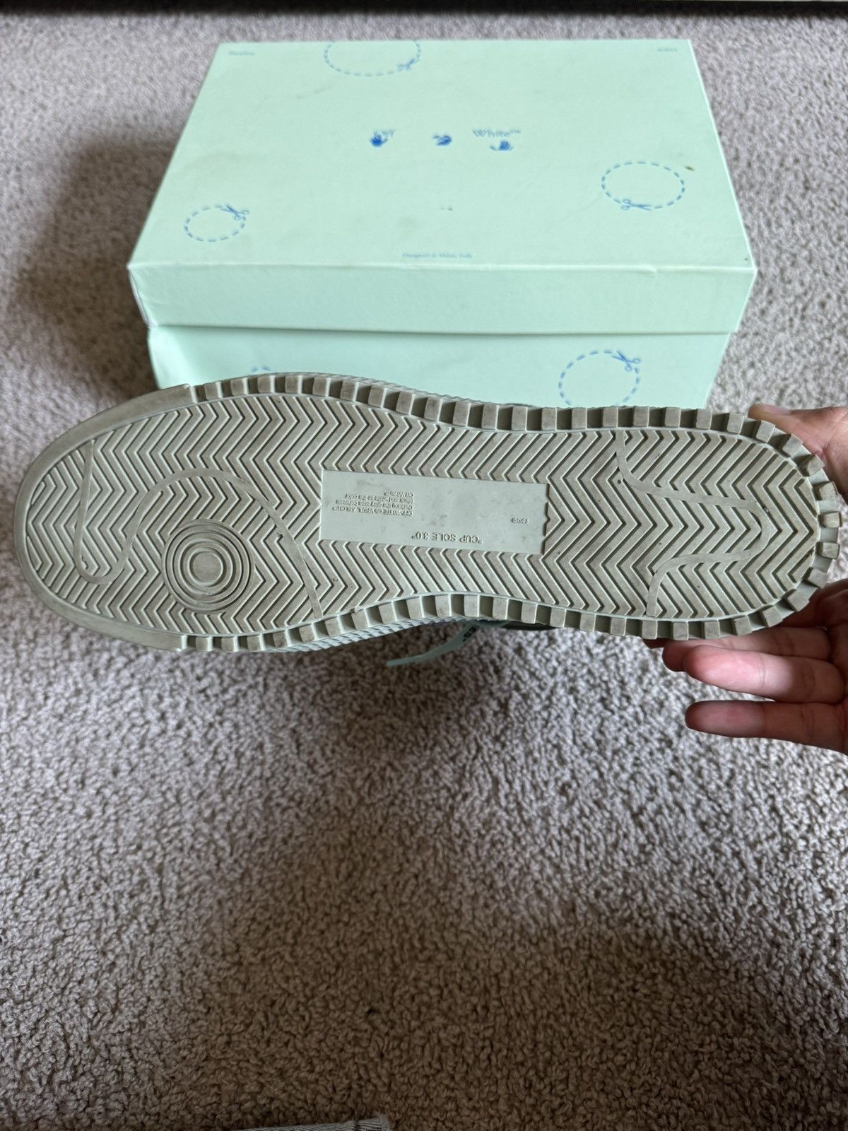 Designer × Off-White Off-White Off-Court High ‘Mint Green’ Size 12 Size US 12 / EU 45 - 16 Thumbnail
