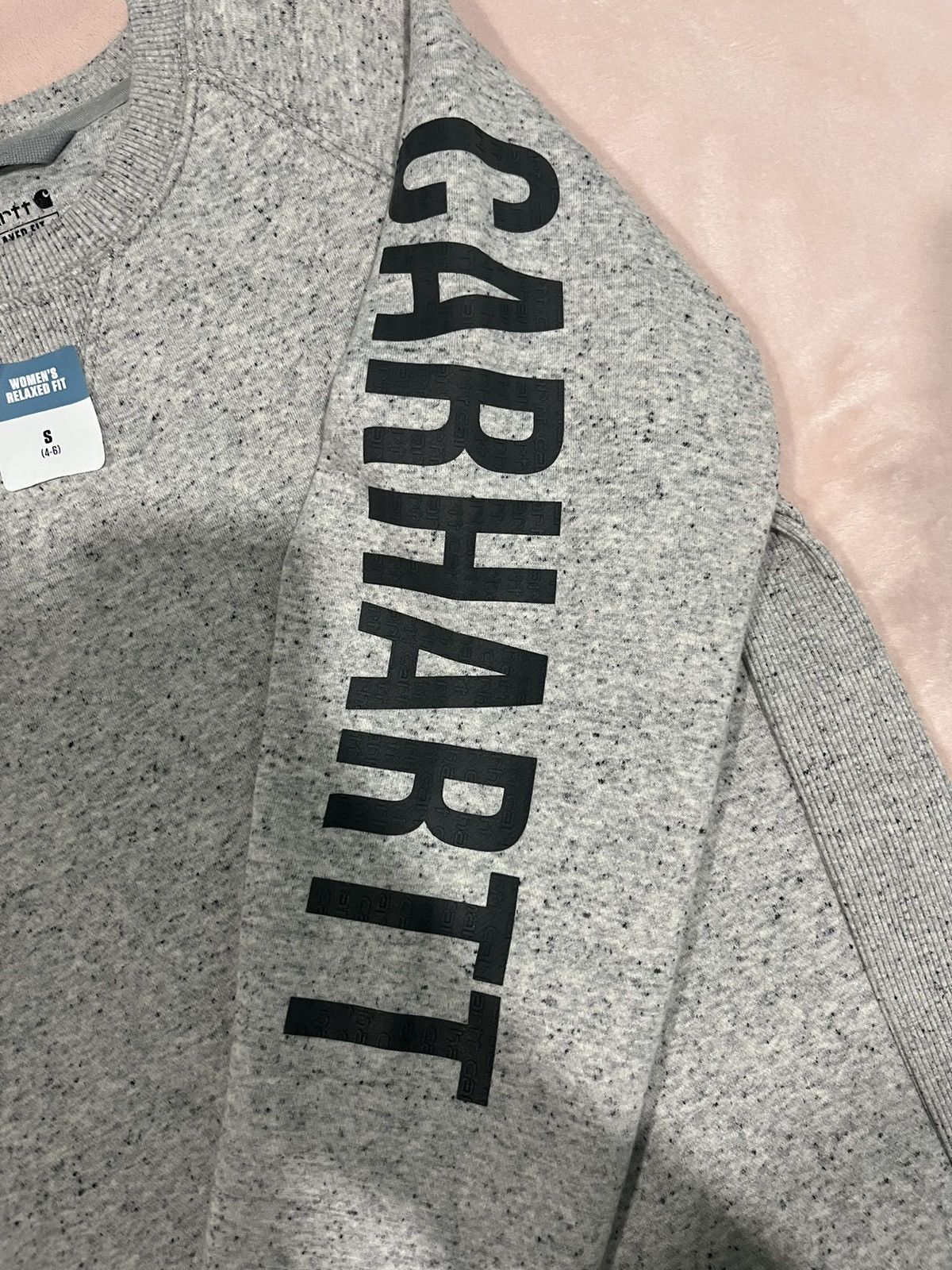 Carhartt Woman’s Gray Carhartt Midweight Crewneck Size S / US 4 / IT 40 - 3 Thumbnail
