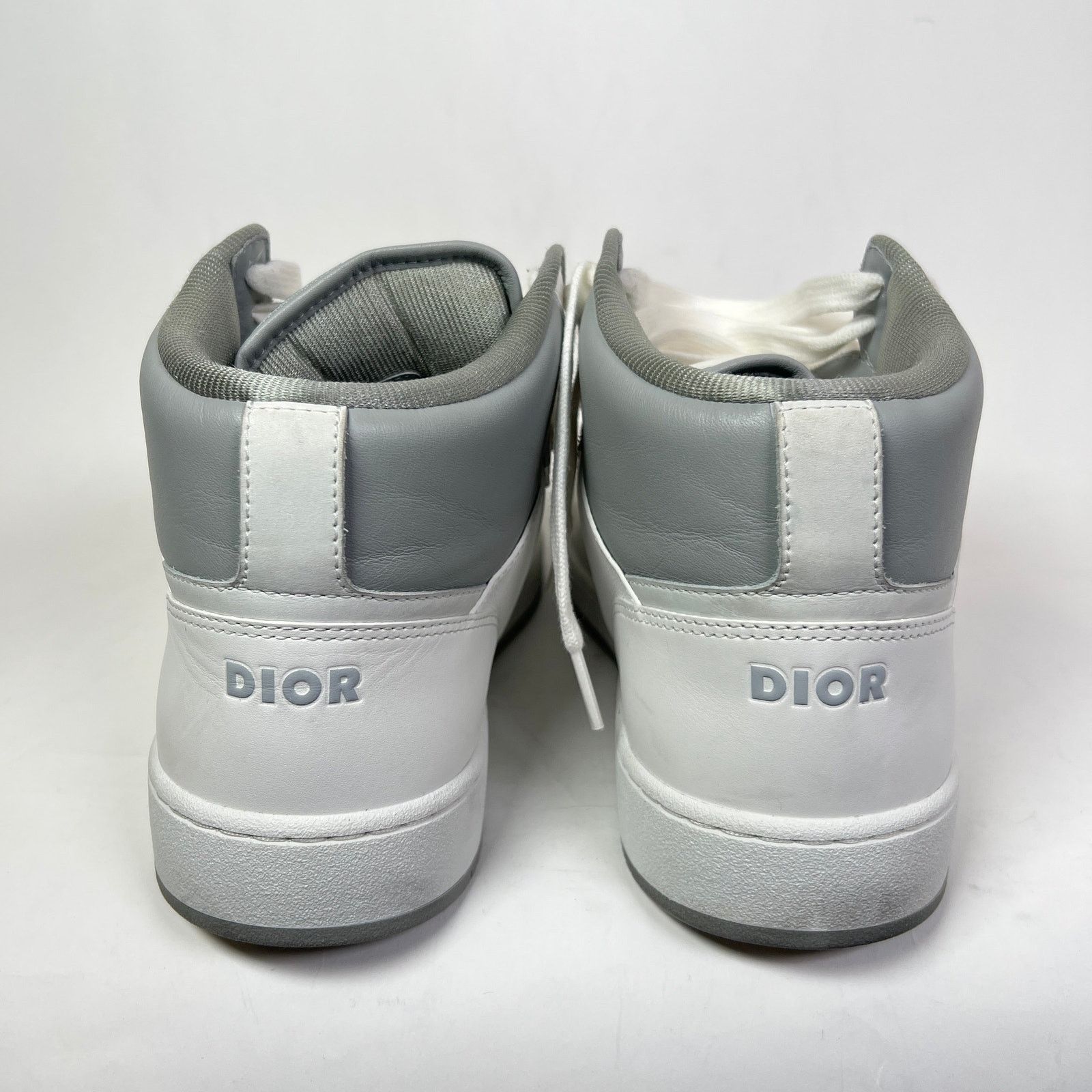 Dior Dior B27 White/Grey Oblique Uptown Mid-Top Sneaker Size 45 Size US 12 / EU 45 - 6 Thumbnail