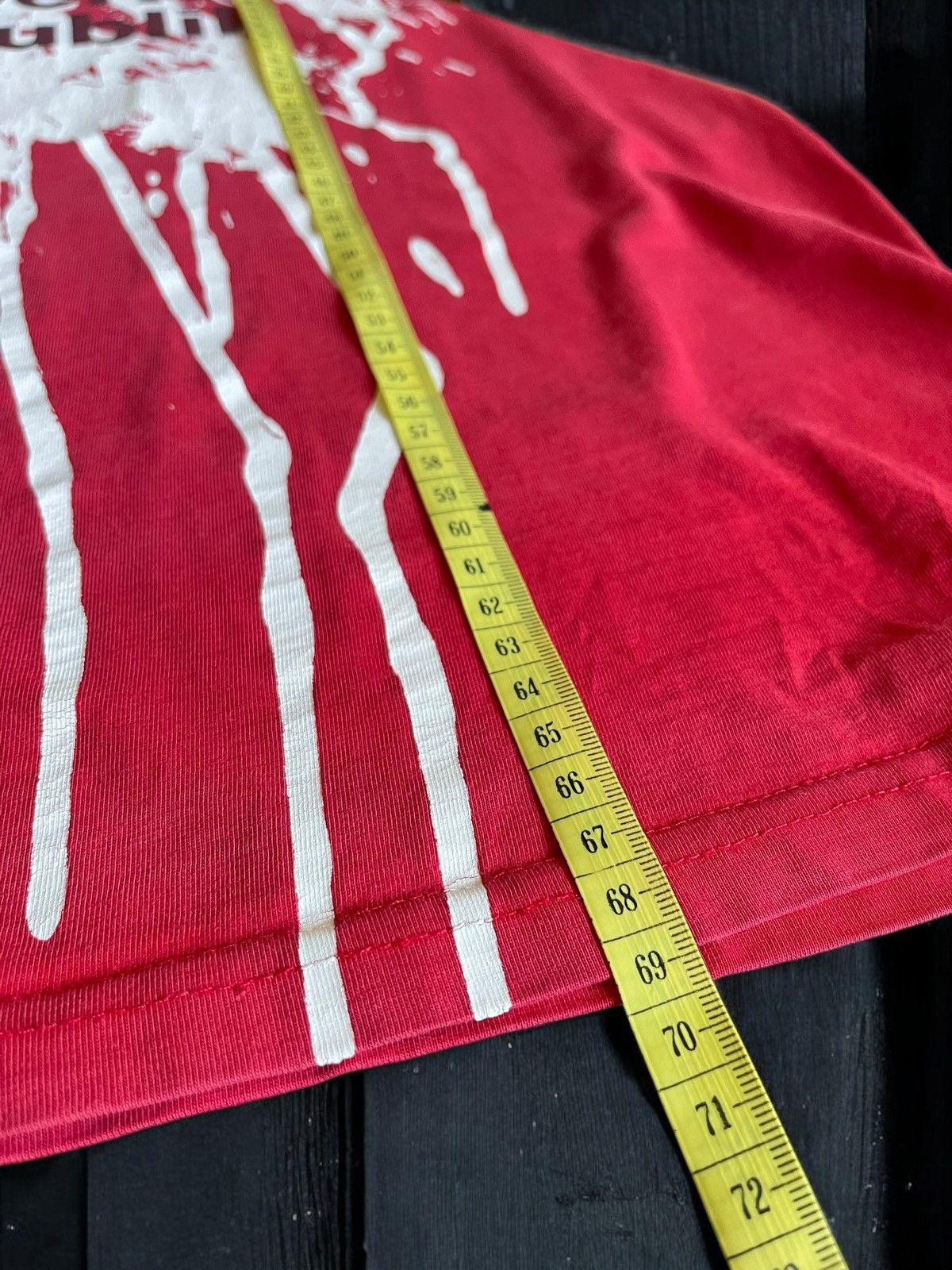 Band Tees Red T-shirt Die Toten Hosen tour Der Krach der Republik“ Size US M / EU 48-50 / 2 - 8 Thumbnail
