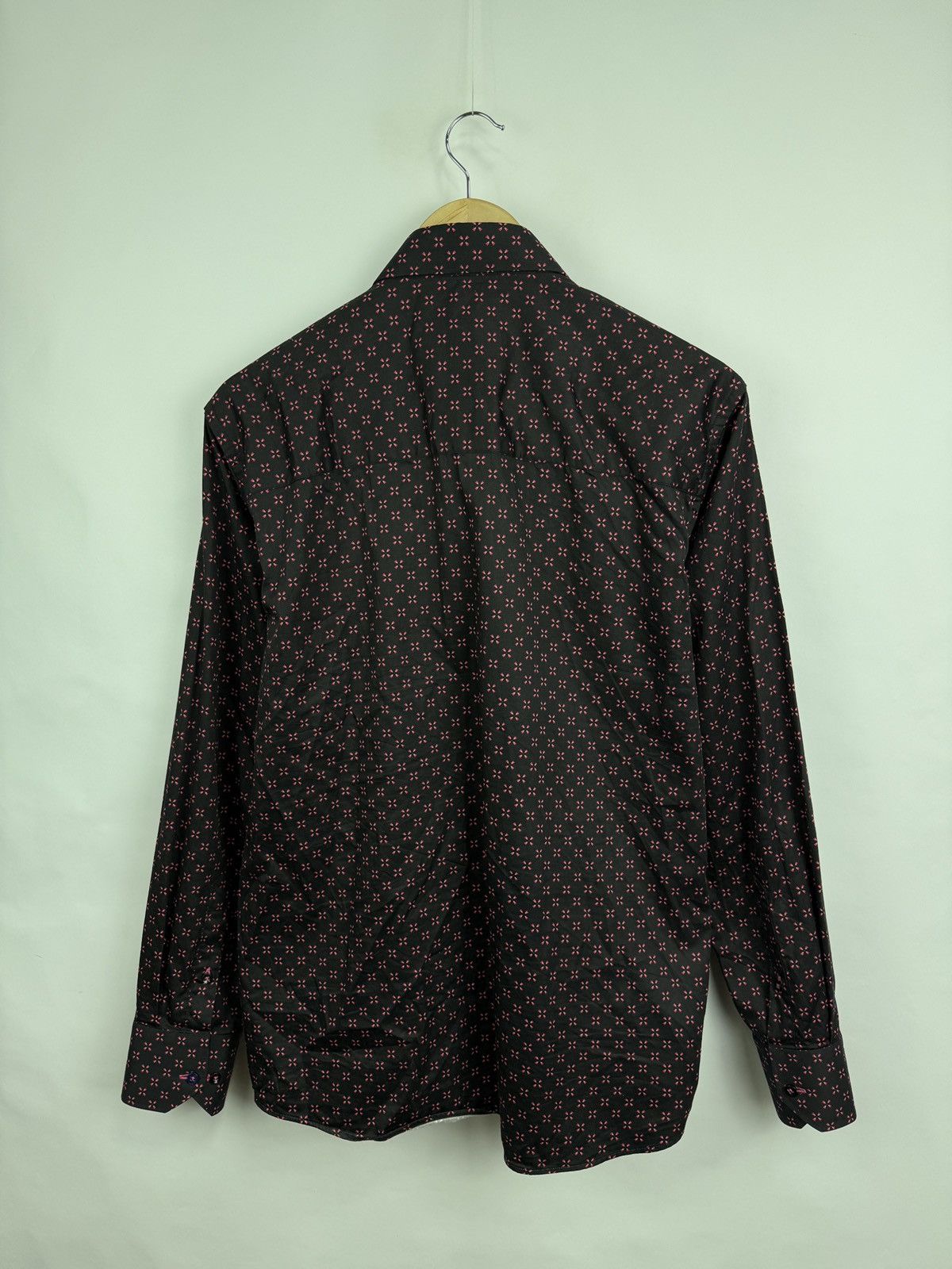 Other 🇬🇧 Claudio Lugli Couture Geometric Print Shirt Luxury Rare Size US XL / EU 56 / 4 - 7 Thumbnail