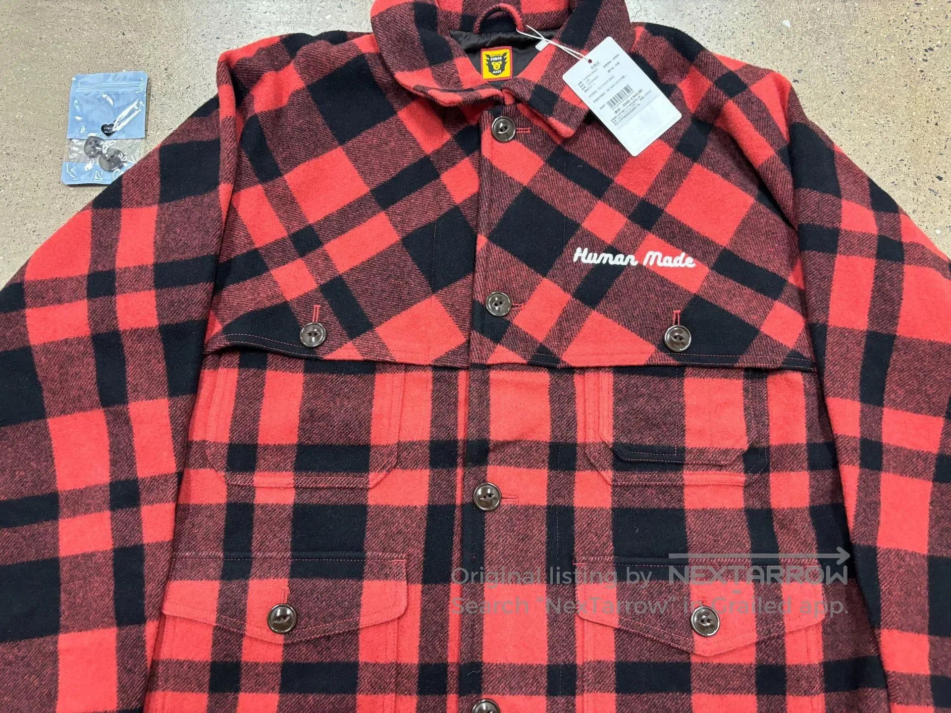 Human Made Human Made Wool Hunting Jacket. Size US L / EU 52-54 / 3 - 6 Thumbnail