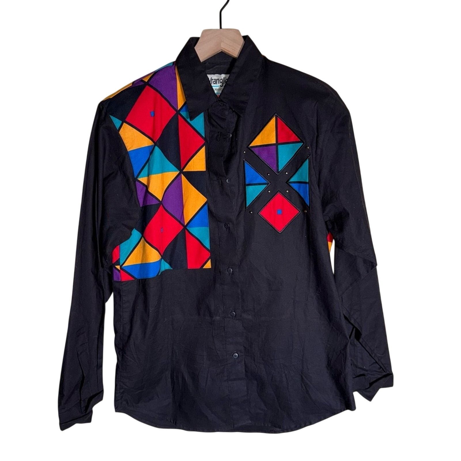 Wrangler VINTAGE WRANGLER 90s cowgirl button down shirt S Size S / US 4 / IT 40 - 1 Thumbnail