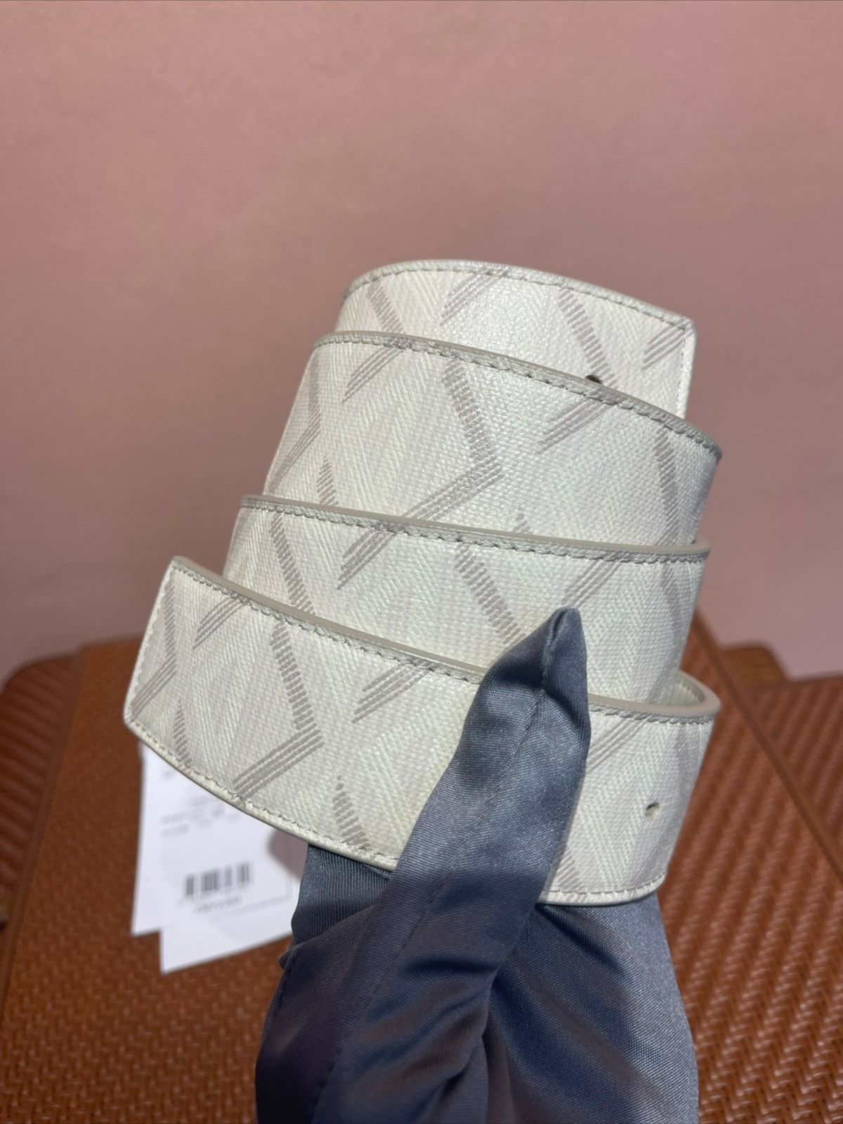 Dior Dior white leather belt Size ONE SIZE - 4 Thumbnail