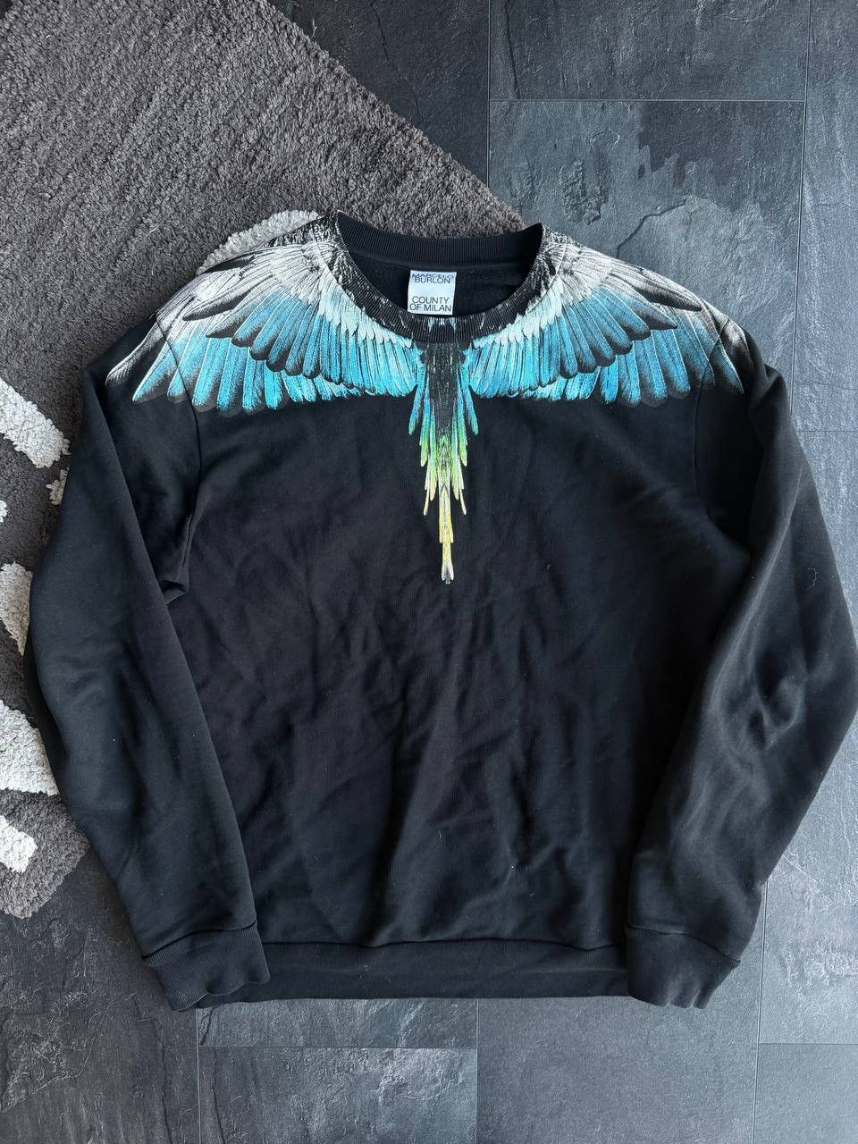 Marcelo Burlon Marcelo Burlon County of Milan Wings Sweatshirt Size US L / EU 52-54 / 3 - 1 Thumbnail