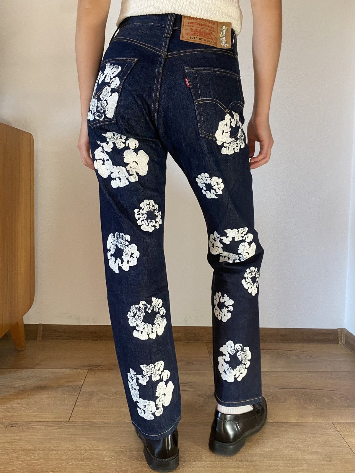 DENIM TEARS × Levi's Denim Tears Levi's cotton wreath Jean