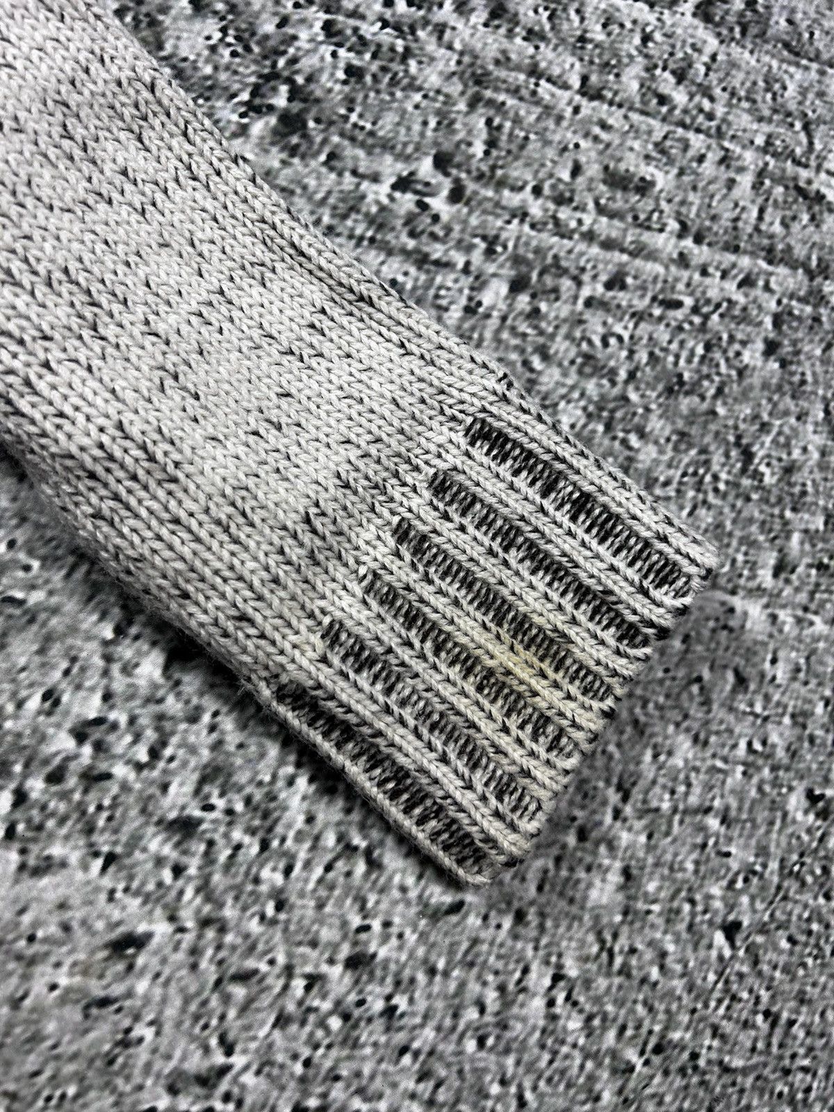 Japanese Brand × Vintage Osaka Tiger sweater white knit vintage Japanese halfzip Size US XL / EU 56 / 4 - 2 Thumbnail