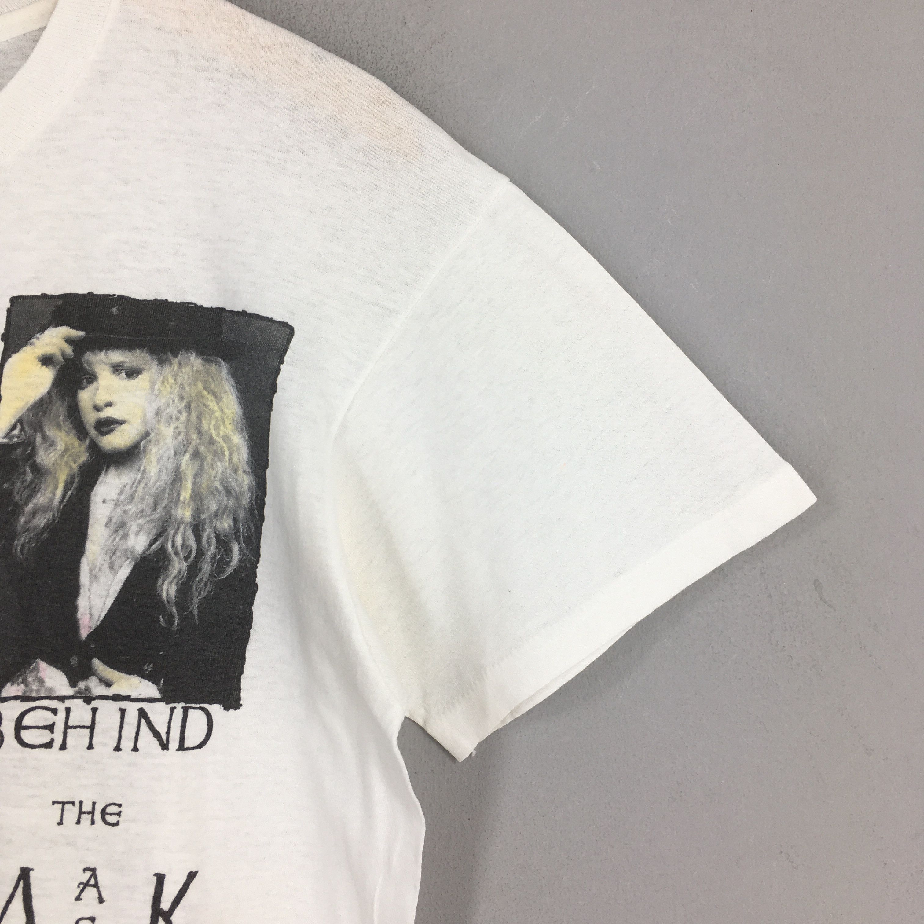 Band Tees × Vintage Vintage 90 Fleetwood Mac Line Up Band White T shirt Large Size US L / EU 52-54 / 3 - 4 Thumbnail