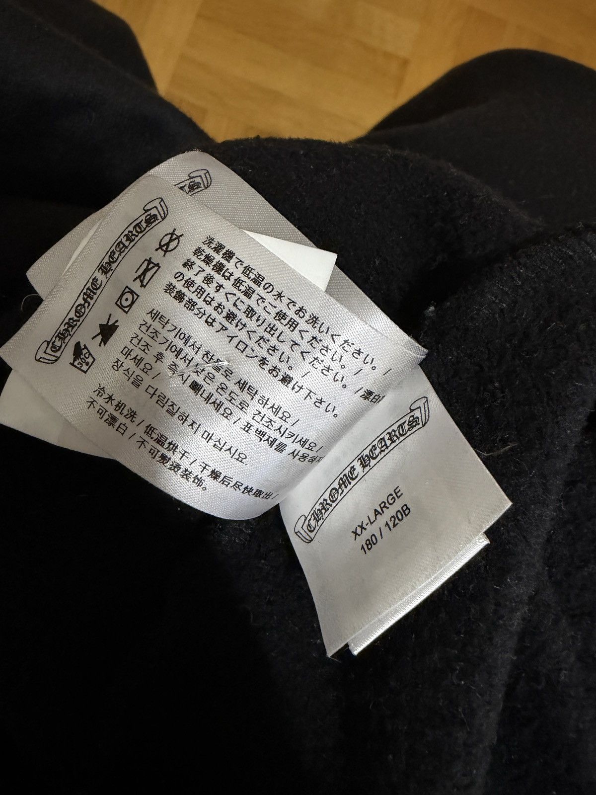 Chrome Hearts Chrome Hearts ”Script” Hoodie XXL Size US XXL / EU 58 / 5 - 10 Thumbnail