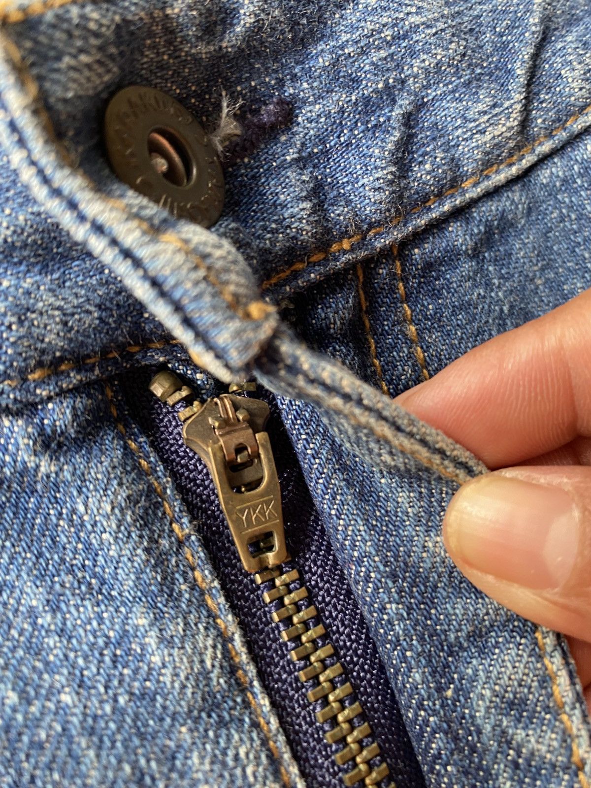 Japanese Brand Karakuri Tamashii Jeans Size US 35 - 18 Thumbnail