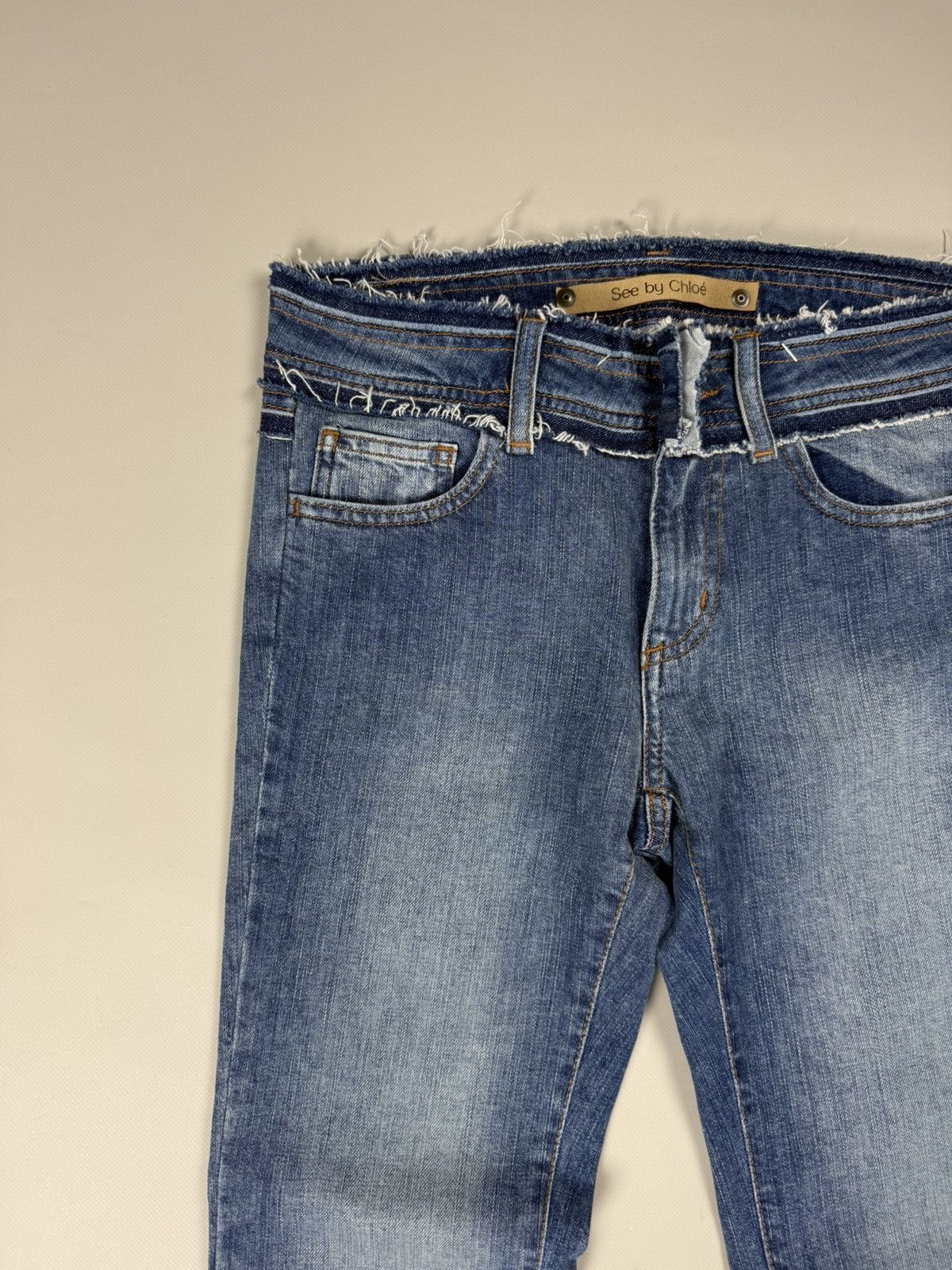 Chloe × See by Chloe See By Chloe Ladies Designer Denim Jeans Size 26 Size 26" / US 2 / IT 38 - 6 Thumbnail