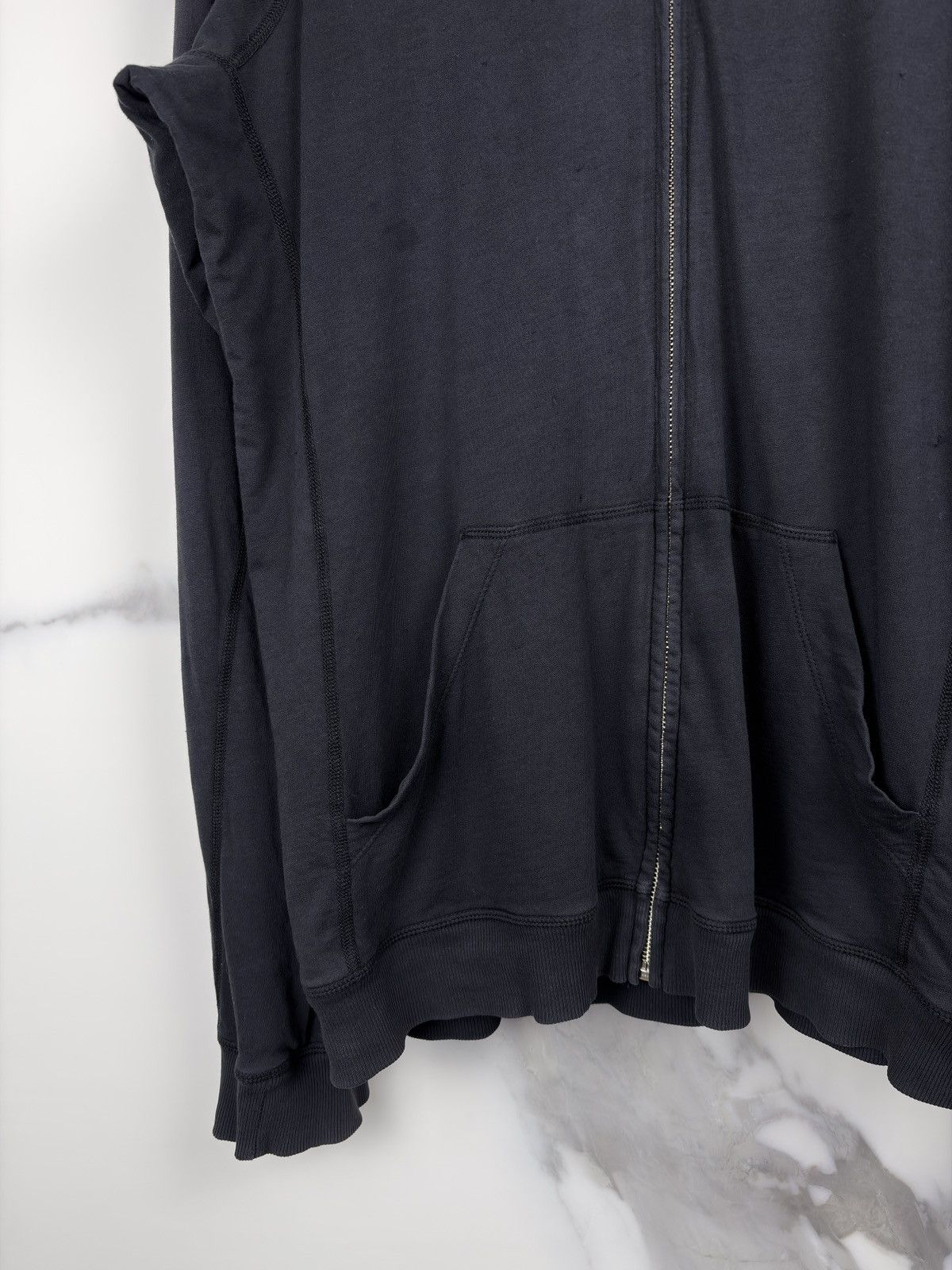 Chrome Hearts Chrome Hearts Vintage Plus Cross Zip Up Jersey Hoodie Size US L / EU 52-54 / 3 - 4 Thumbnail