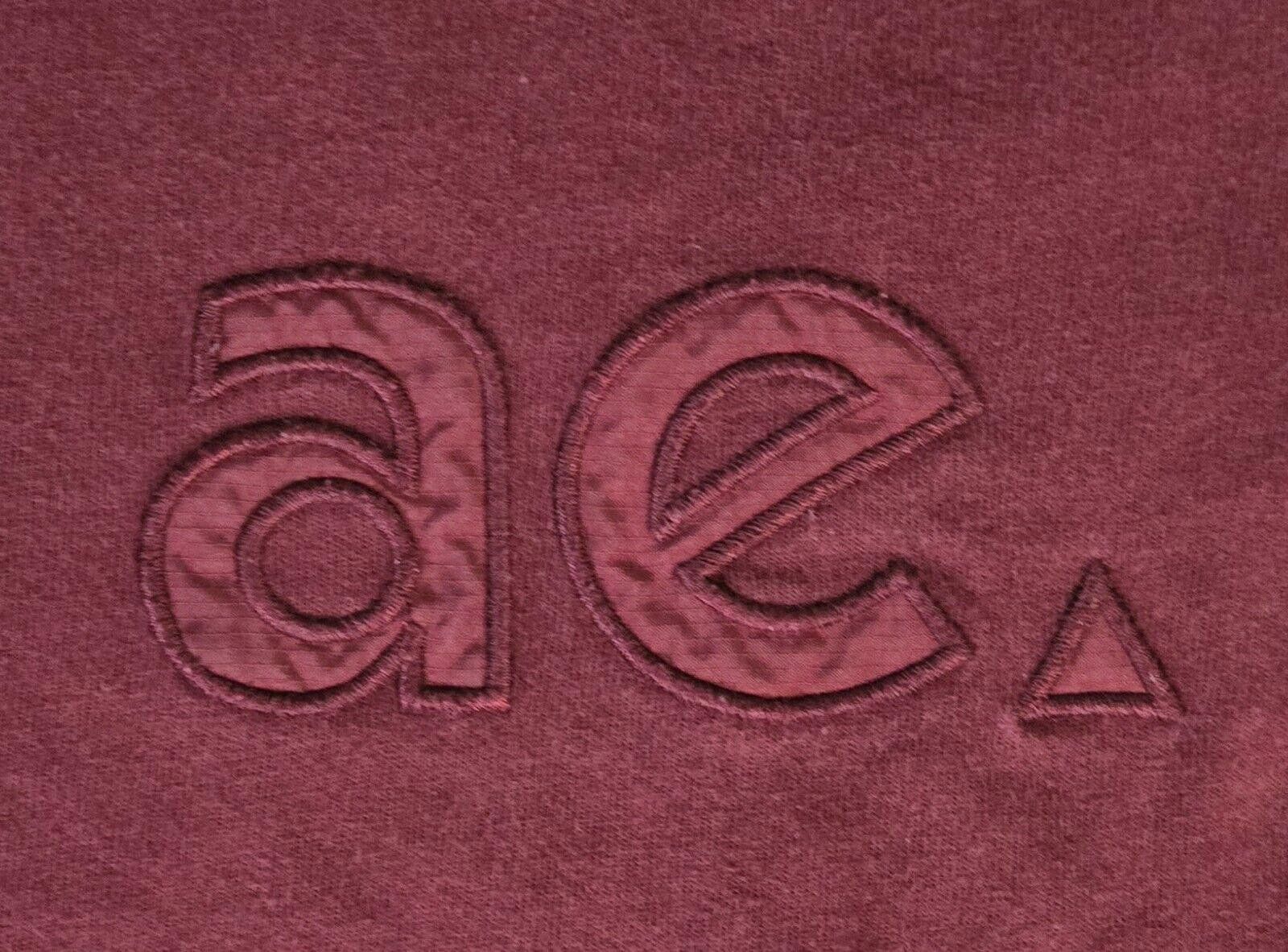 Designer Burgundy American Eagle Standard Fit Long Sleeve TShirt Sz S Size US S / EU 44-46 / 1 - 2 Thumbnail