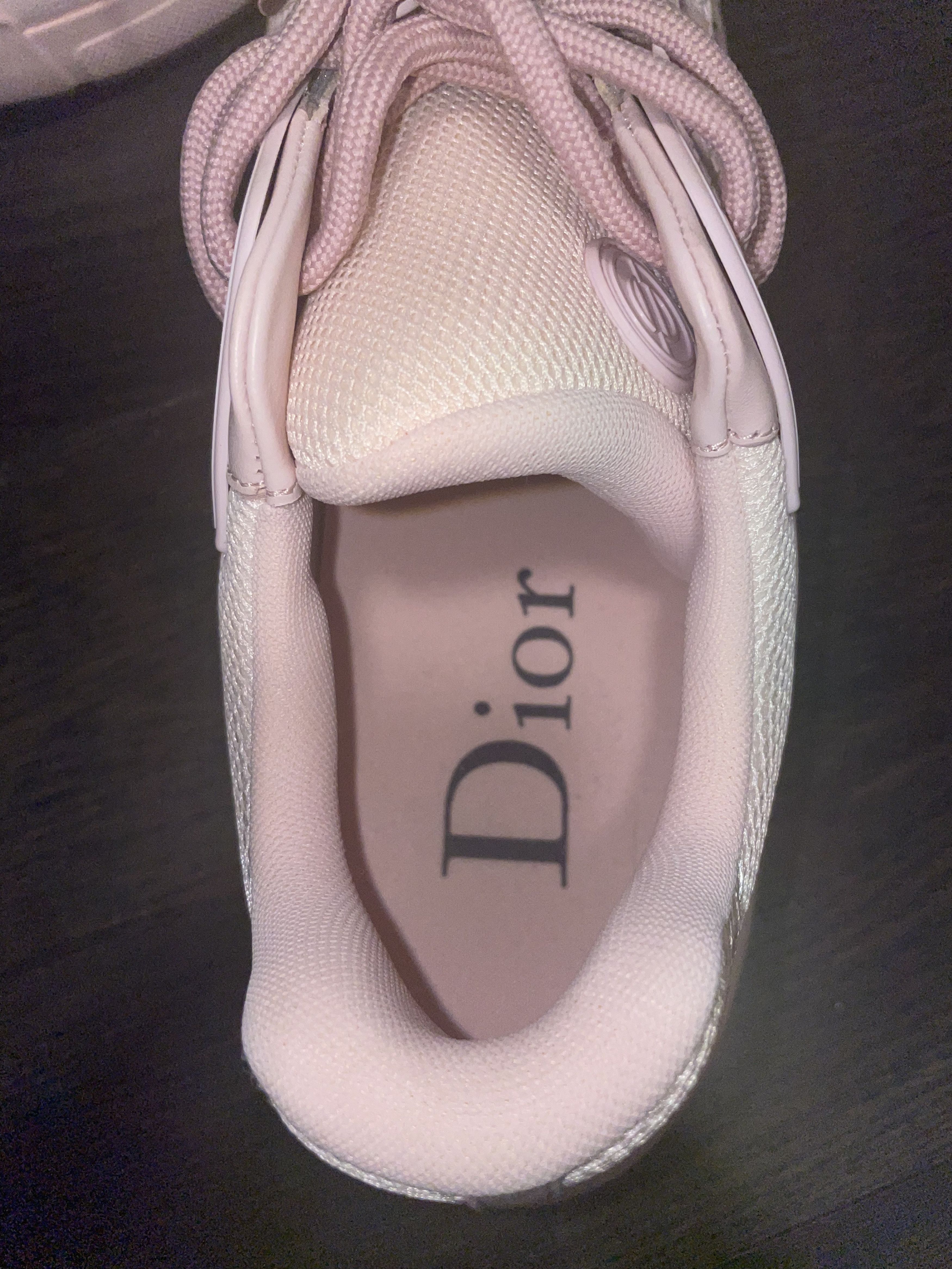 Christian Dior Monsieur Dior B24 Low Top Sneaker Pink BRAND NEW Size US 11 / EU 44 - 4 Thumbnail