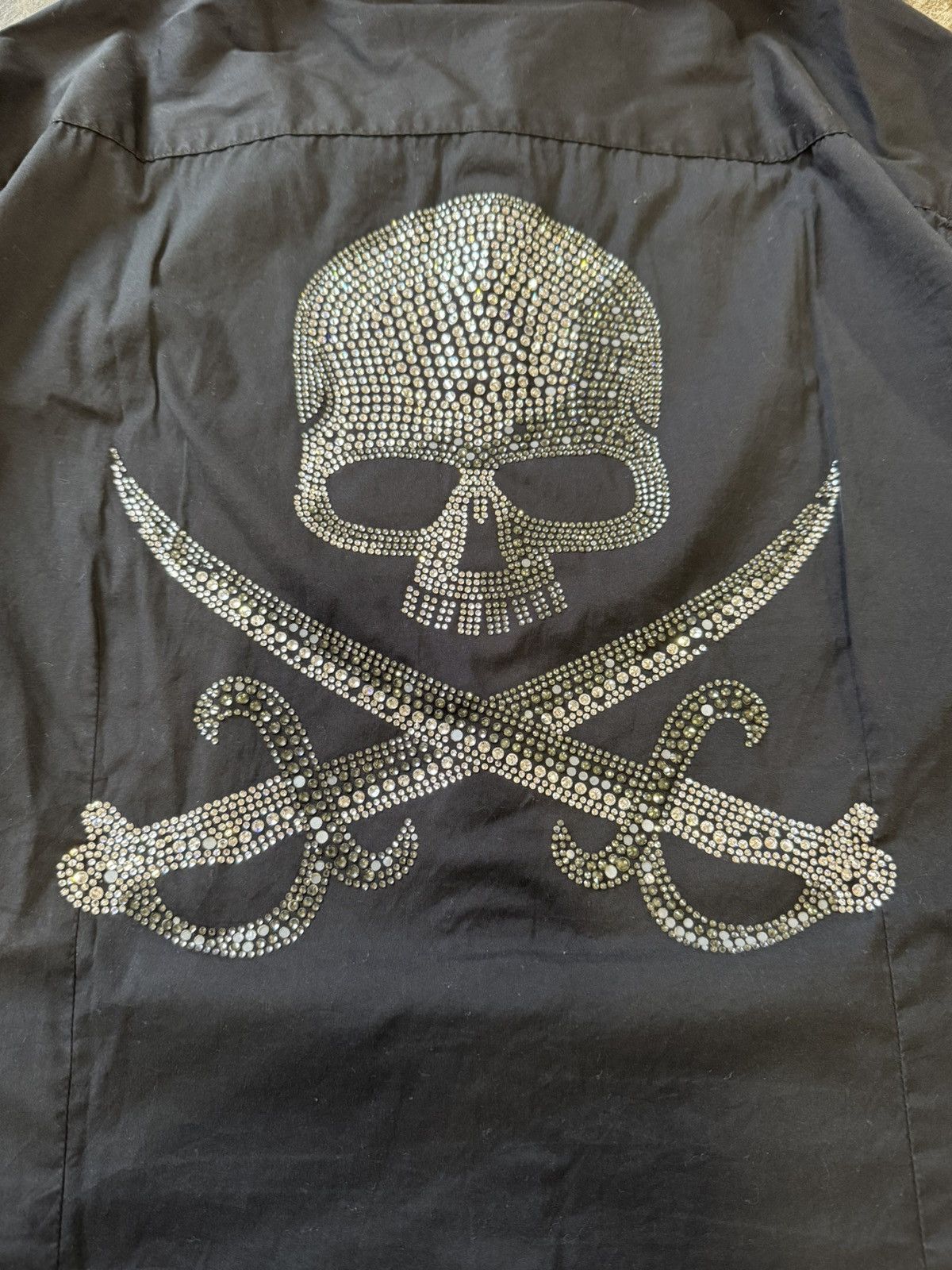 Japanese Brand PIRATE SKULL & CROSSBONES LIKE JAPANESE STYLE LONGSHIRT Size US L / EU 52-54 / 3 - 3 Thumbnail