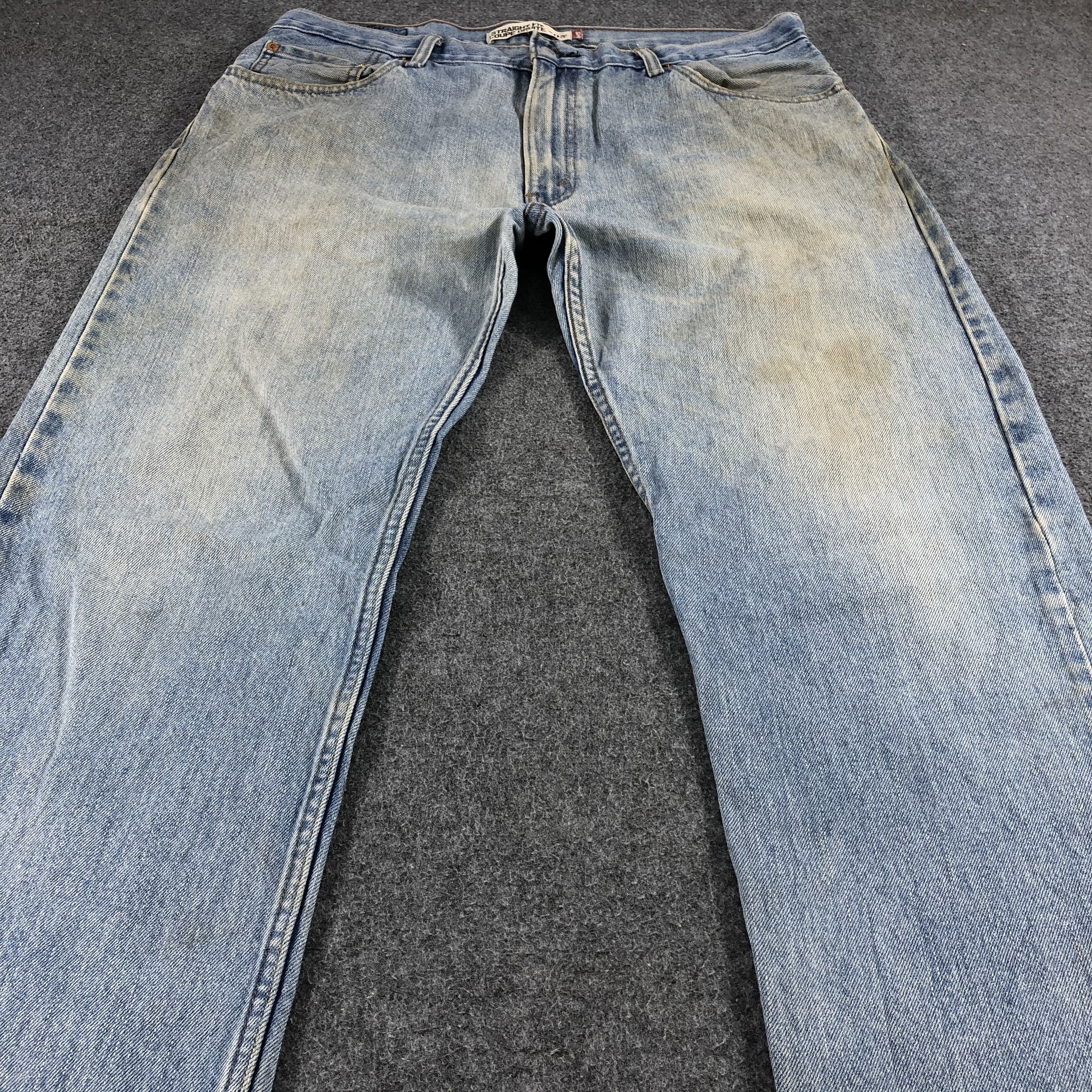Levi's Vintage Levis 505 Light Wash Jeans-J1280 Size US 37 - 3 Thumbnail
