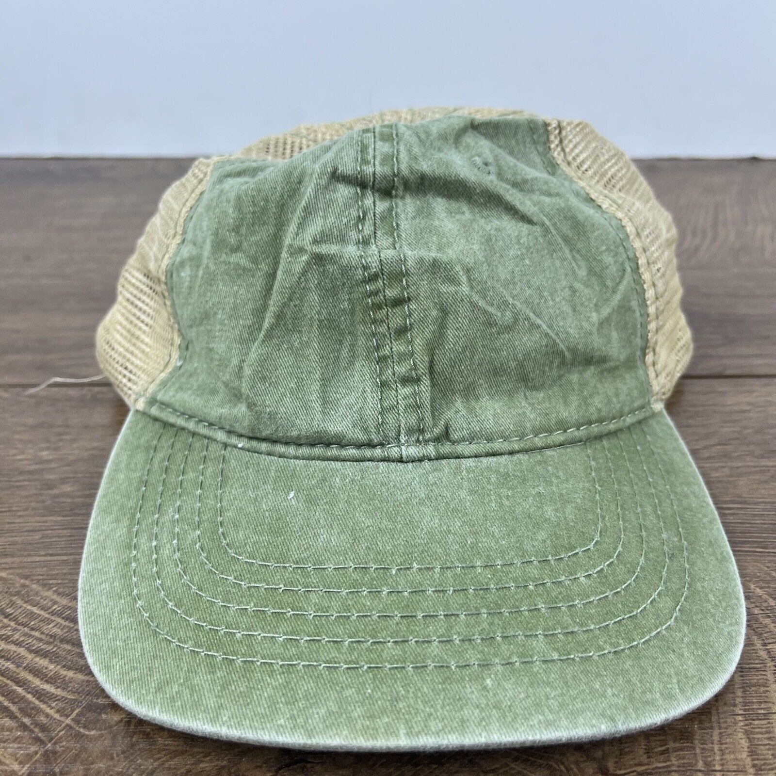 Other Plain Green Baseball Hat Green Hat Adjustable Hat Green Adul Size ONE SIZE - 3 Thumbnail