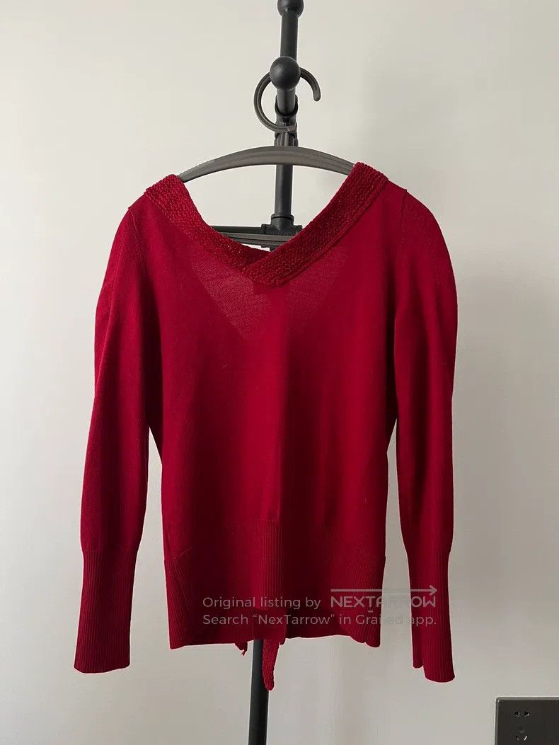 Vivienne Westwood Vivienne Westwood Red Knit Cardigan Size L / US 10 / IT 46 - 2 Thumbnail