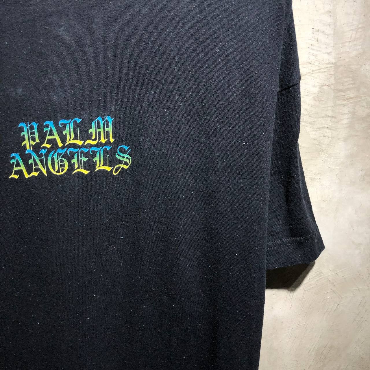 Palm Angels Palm Angels Hue Gothic Logo tee Size US L / EU 52-54 / 3 - 6 Thumbnail