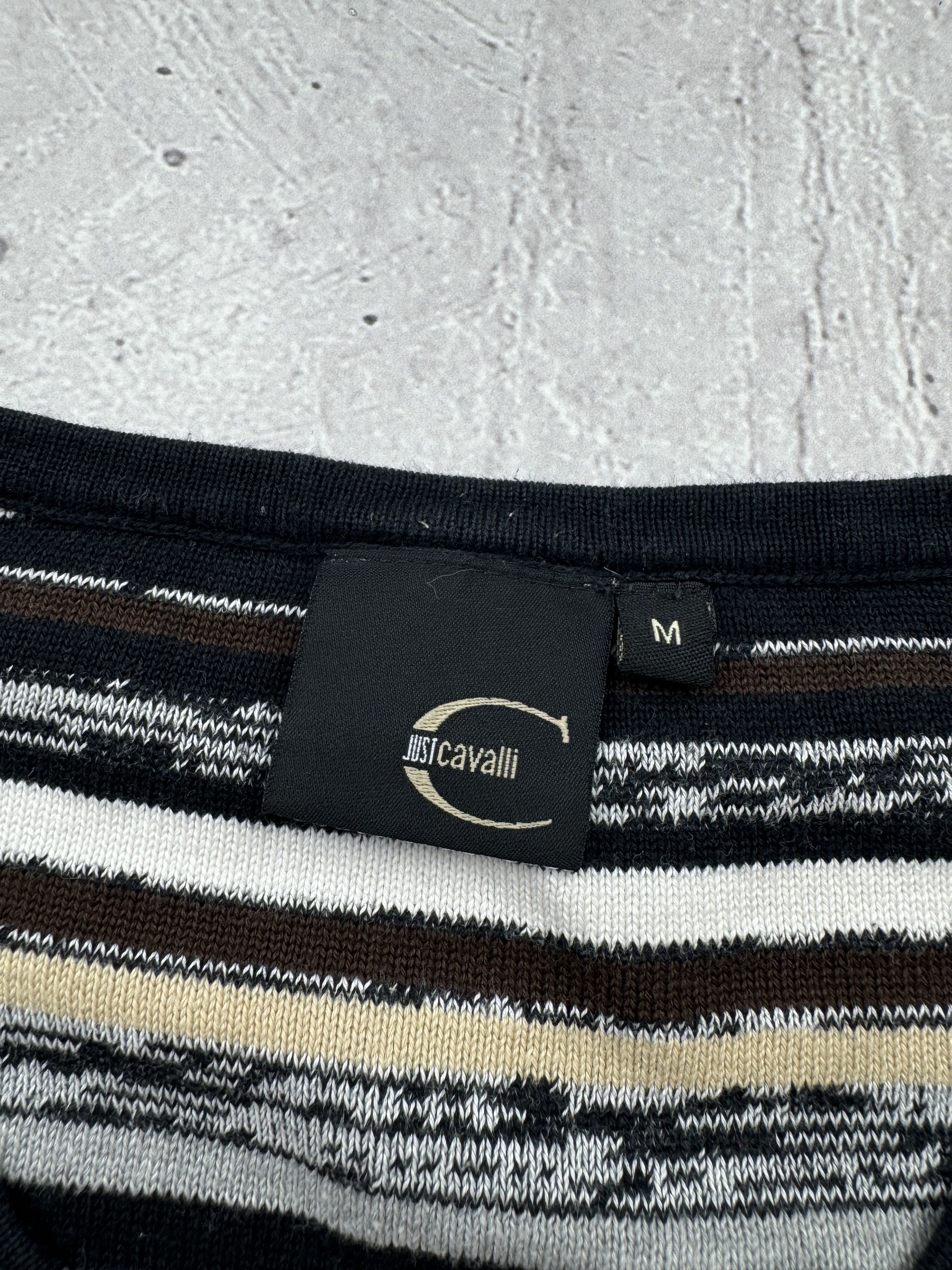Just Cavalli Just Cavalli Vintage Striped Sweater Size M / US 6-8 / IT 42-44 - 5 Thumbnail