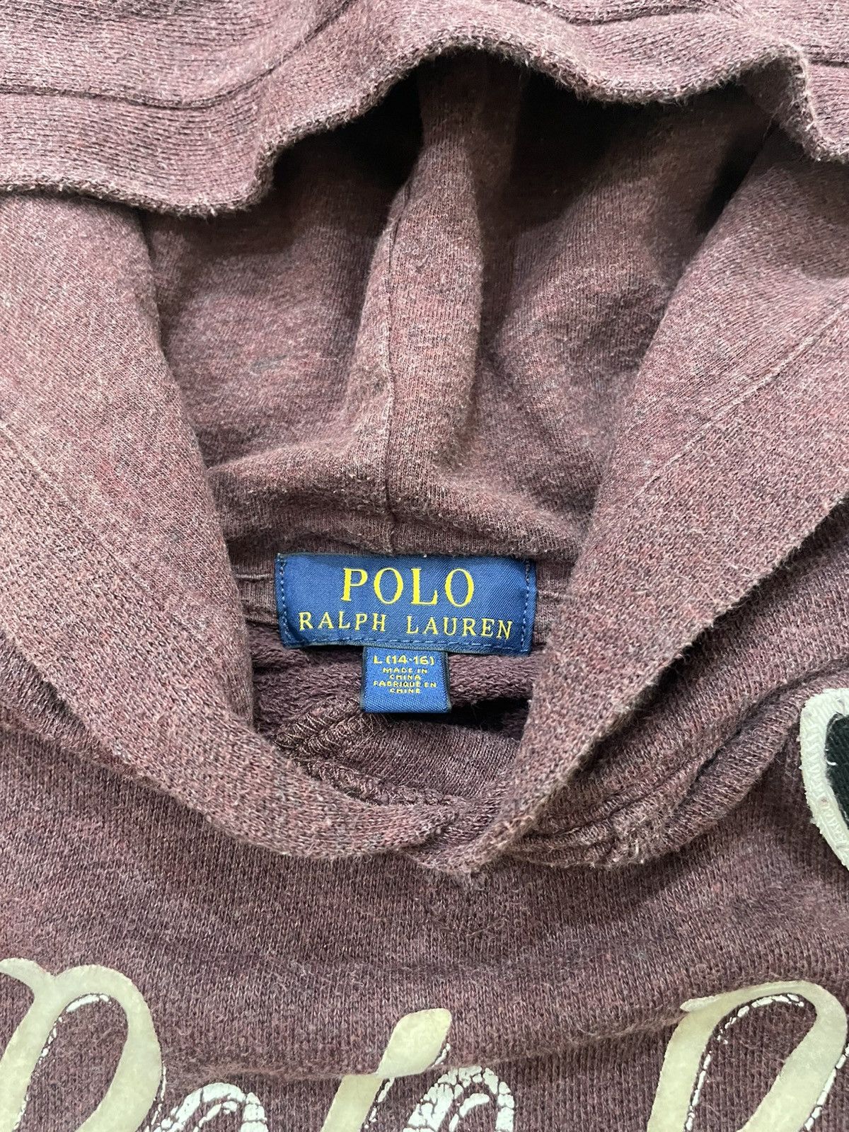 Polo Ralph Lauren 2000s RRL Burgundy Hooded Patch Mastermind If6was9 Y2K LGB Size US M / EU 48-50 / 2 - 6 Thumbnail
