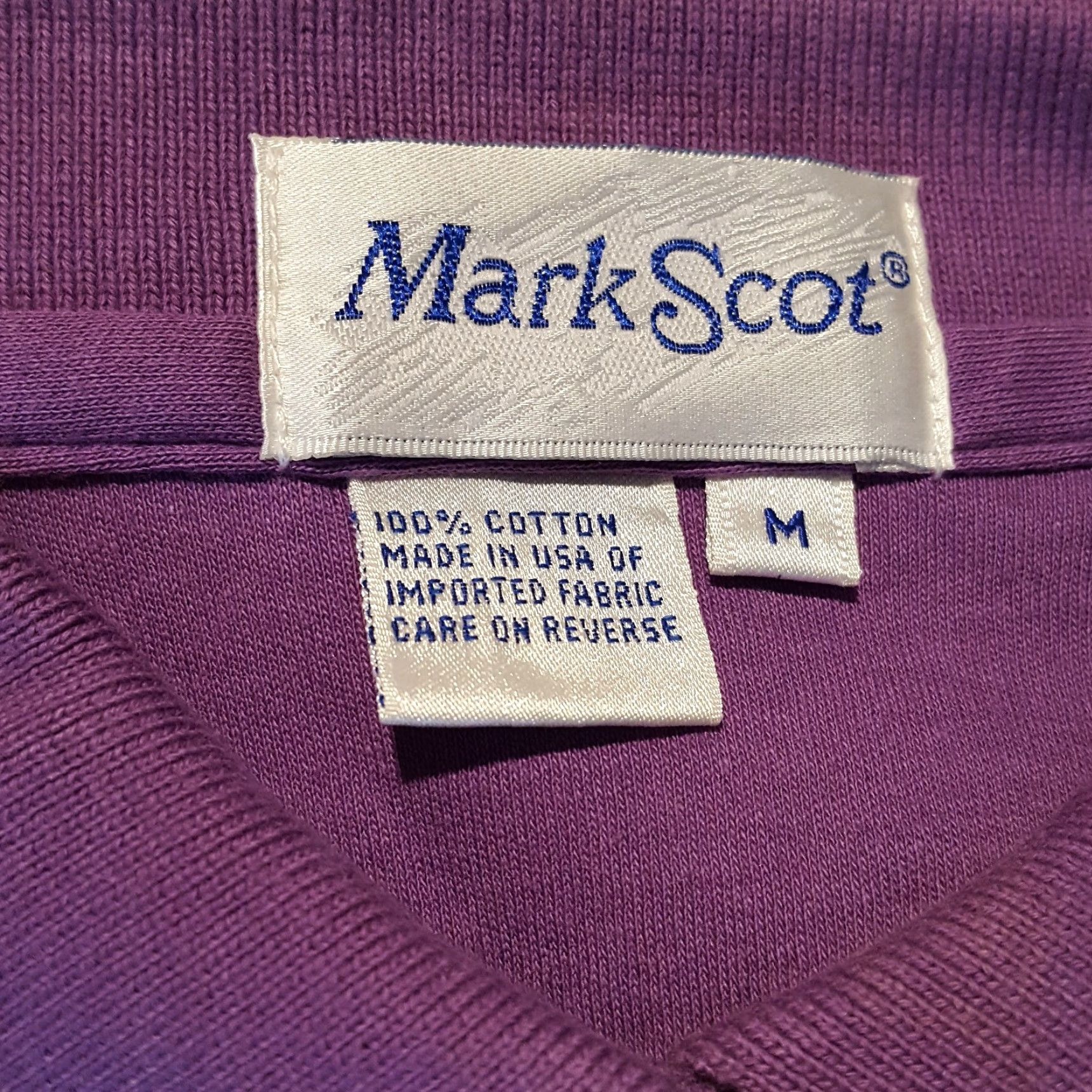 Vintage Purple Preppy Athletic Women's Size M Button Collar Golf Polo Pullover Shirt Size M / US 6-8 / IT 42-44 - 8 Thumbnail