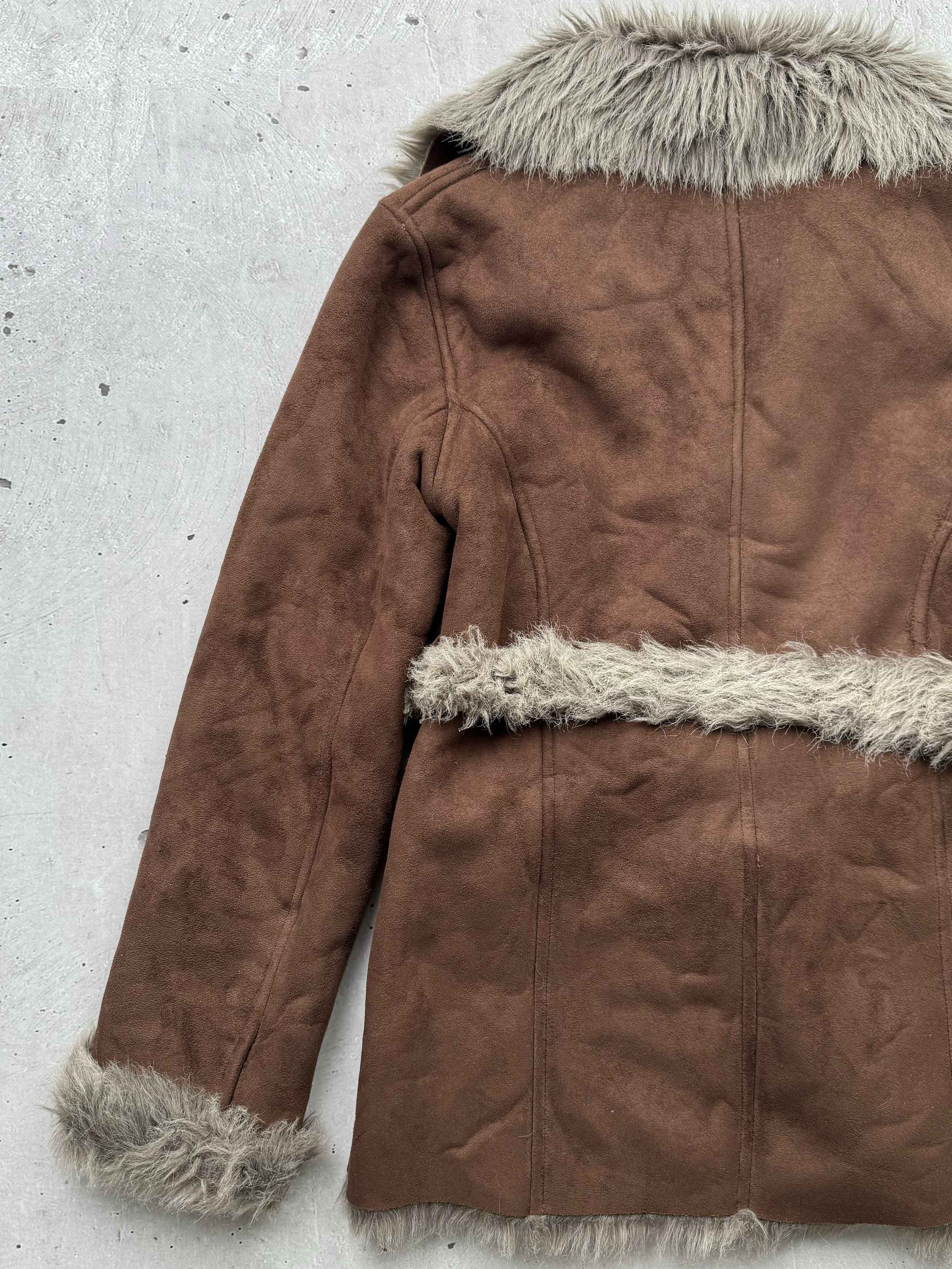 Other Vintage Amazing Faux Fur Coat With Belt Size M / US 6-8 / IT 42-44 - 9 Thumbnail