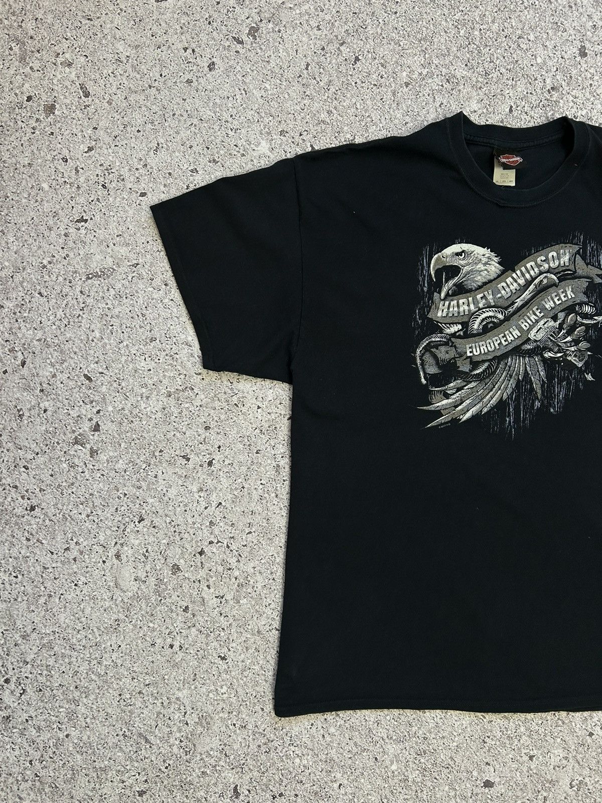 Band Tees × Harley Davidson × Vintage Vintage Harley Davidson European Bike Week 2017 T-Shirt Size US XXL / EU 58 / 5 - 4 Thumbnail